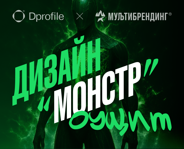 Оущит (дизайн-«монстр» выгорания) — Брендинг, Иллюстрация на Dprofile