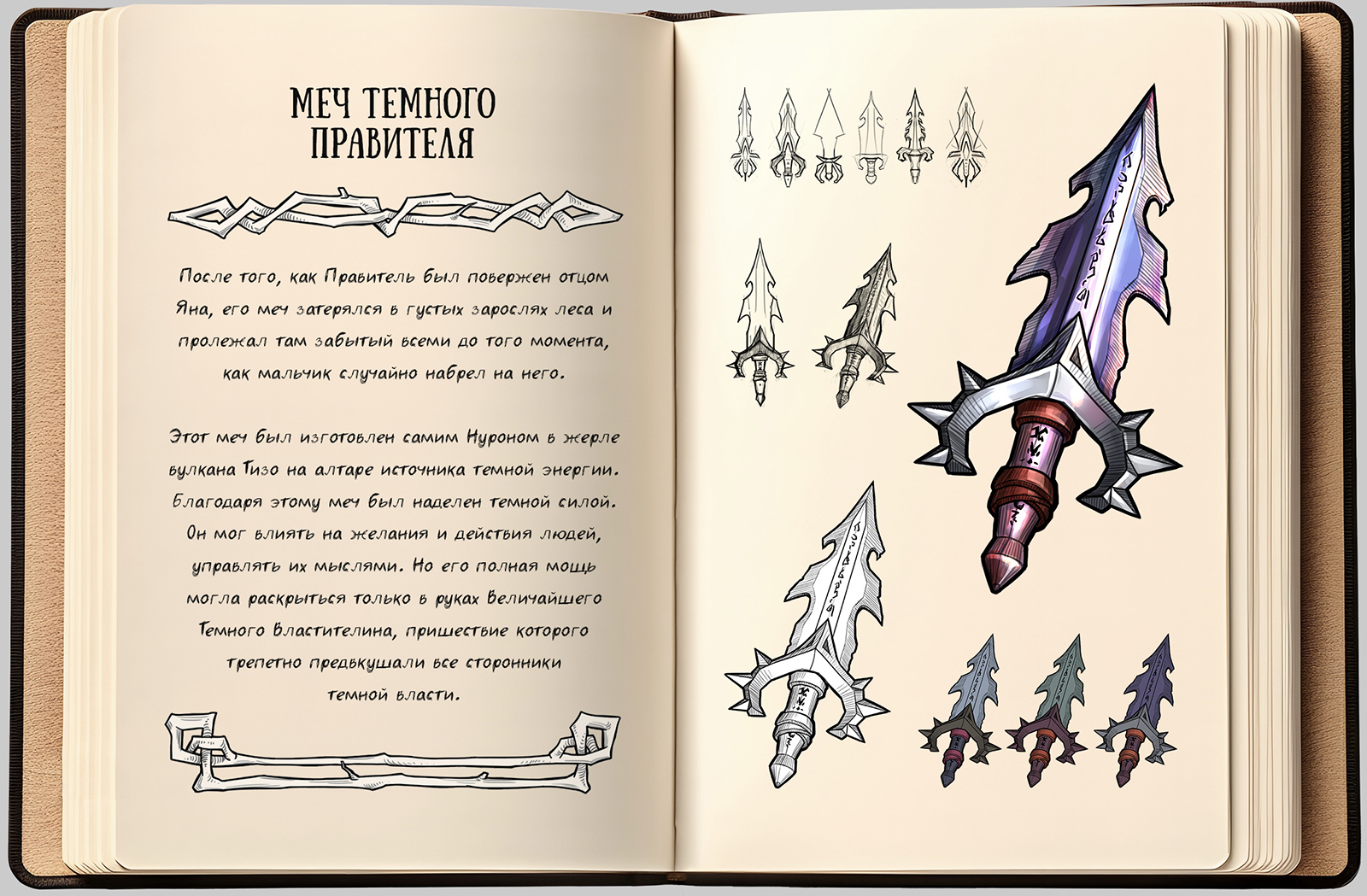 Темное фэнтези. Концептуальные скетчи. Книжная иллюстрация — Изображение №5 — Иллюстрация на Dprofile