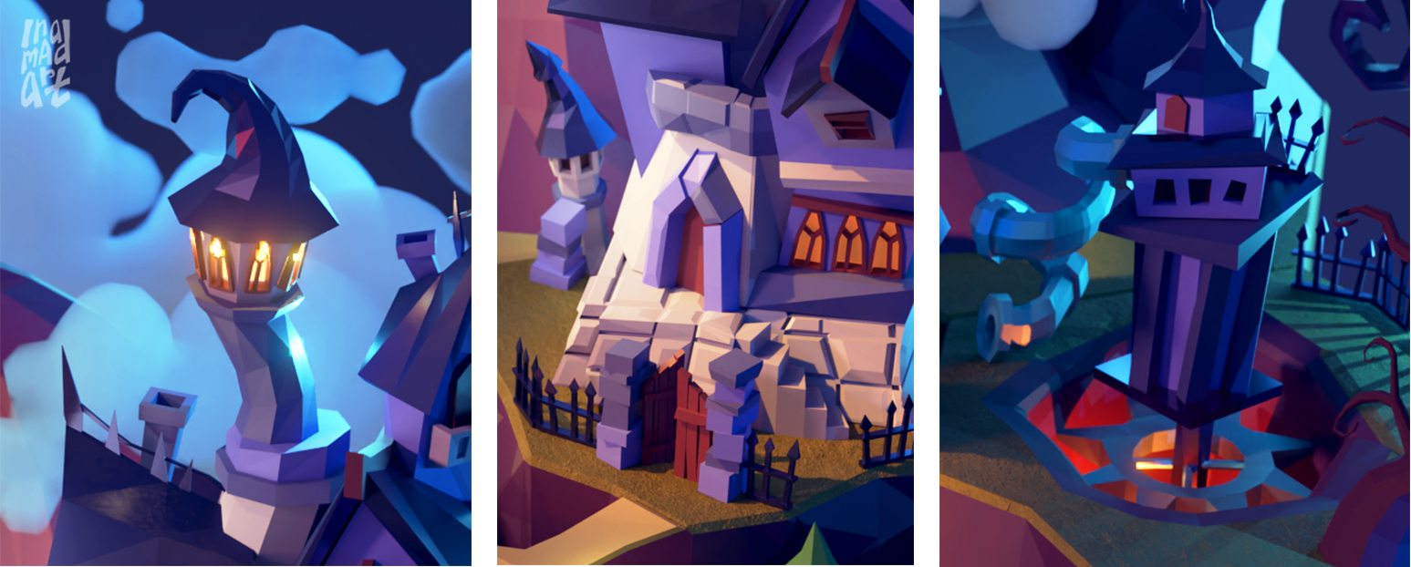 3D арт / 3D иллюстрация Low Poly / Дизайн окружения — Изображение №3 — Иллюстрация, Анимация на Dprofile
