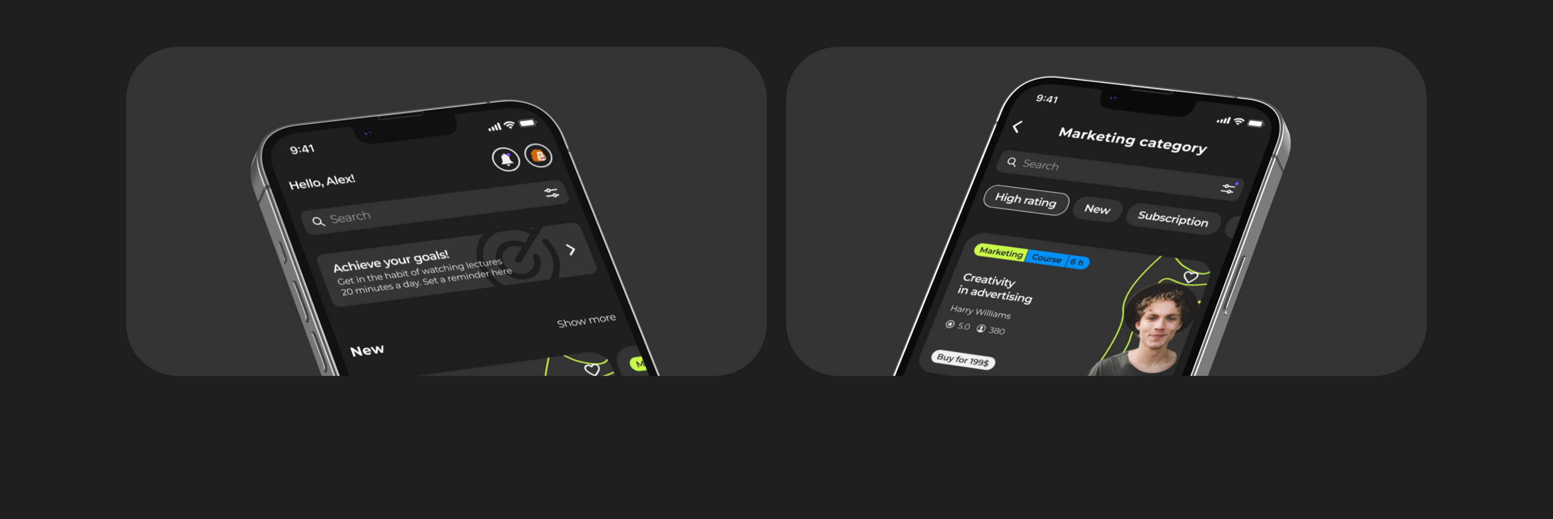 Mobile App | Education — Изображение №3 — Интерфейсы на Dprofile