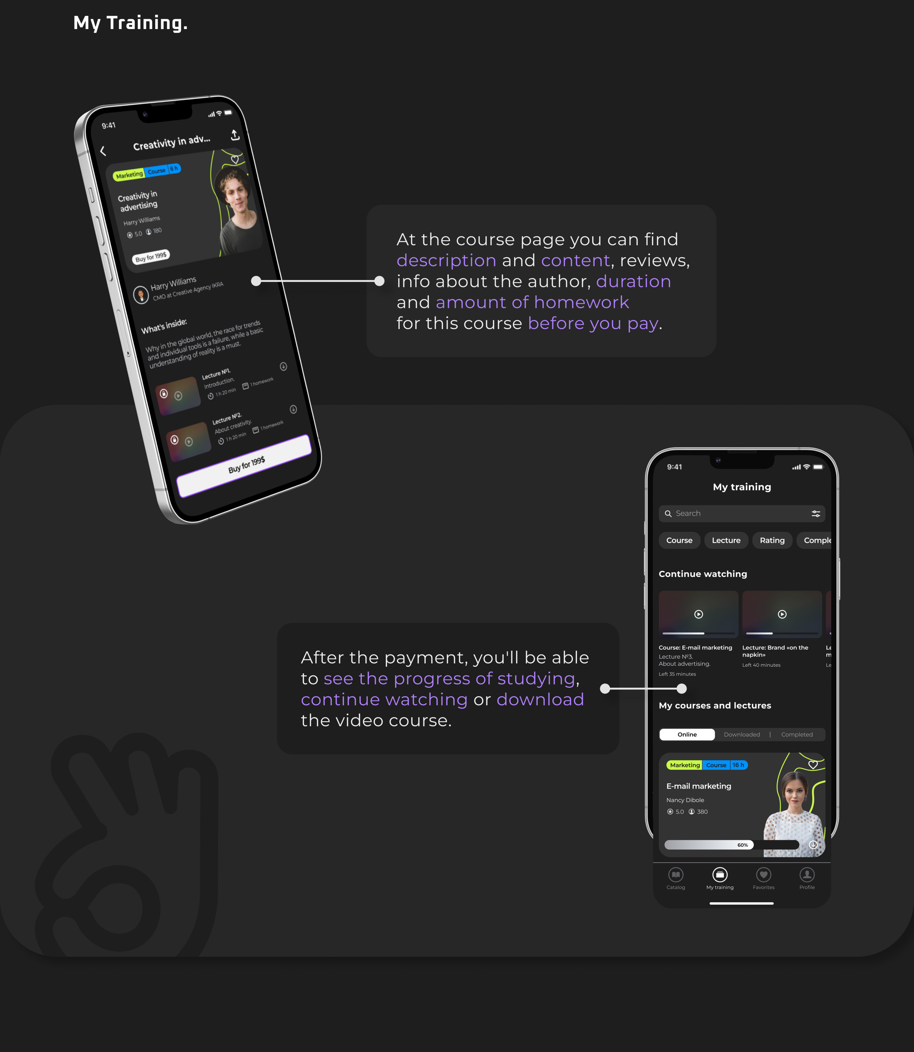 Mobile App | Education — Изображение №10 — Интерфейсы на Dprofile