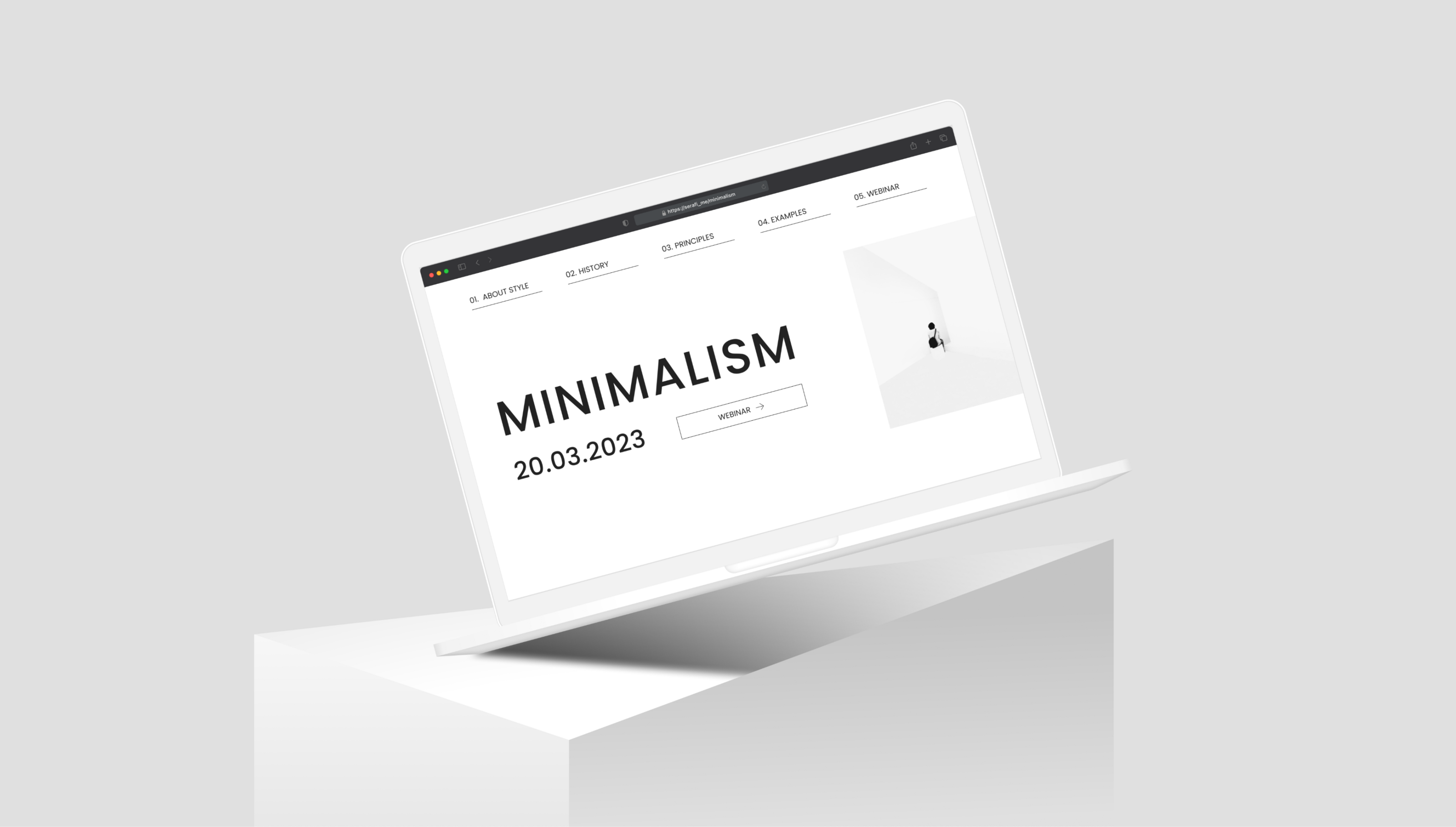 Landing page | Webinar | Minimalist — Изображение №2 — Интерфейсы на Dprofile