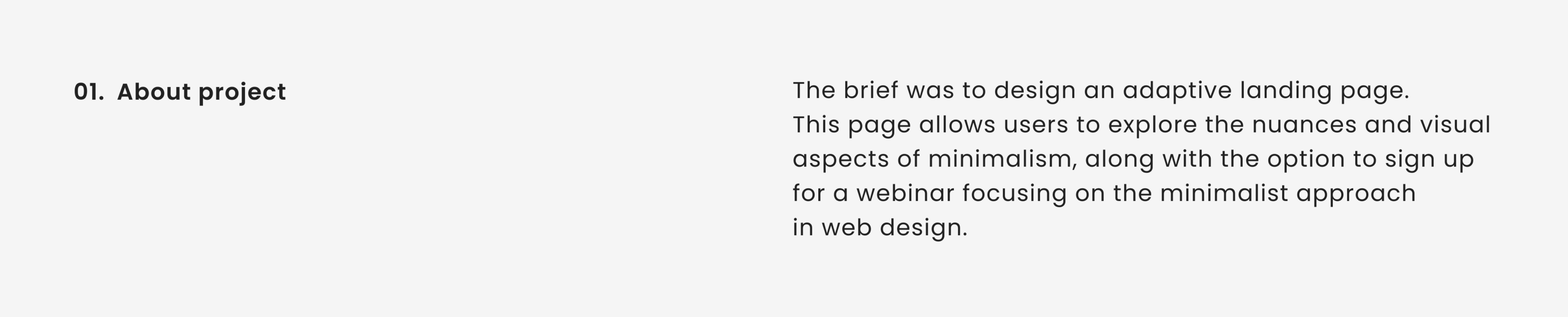 Landing page | Webinar | Minimalist — Изображение №3 — Интерфейсы на Dprofile