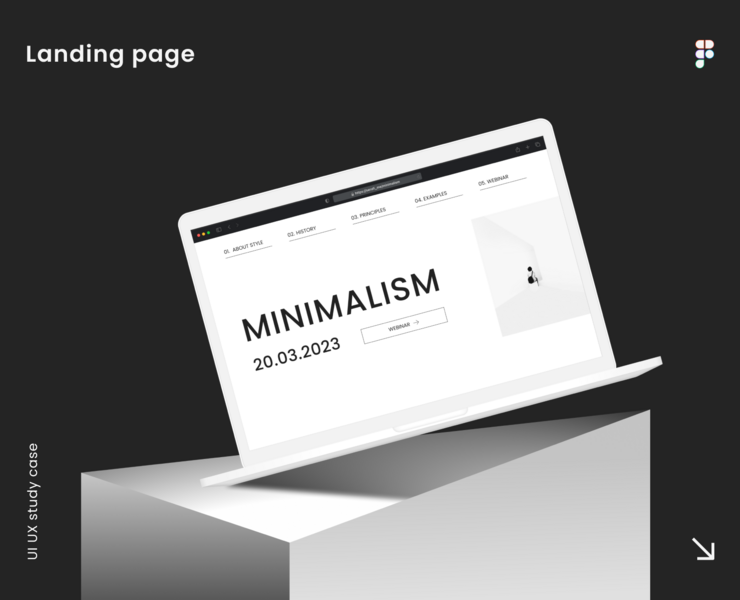 Landing page | Webinar | Minimalist — Интерфейсы на Dprofile