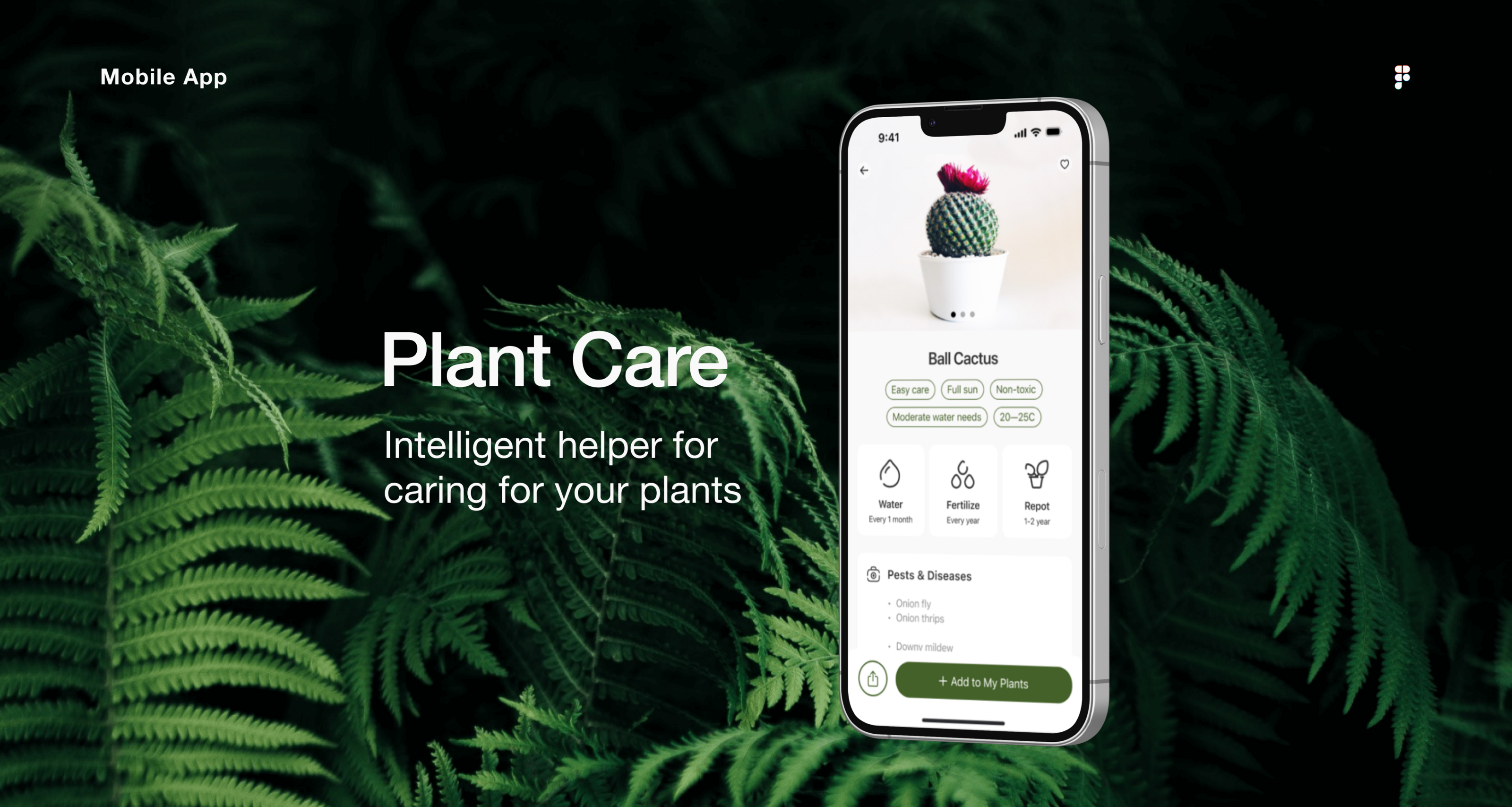 Mobile App | Plant Care — Изображение №1 — Интерфейсы на Dprofile