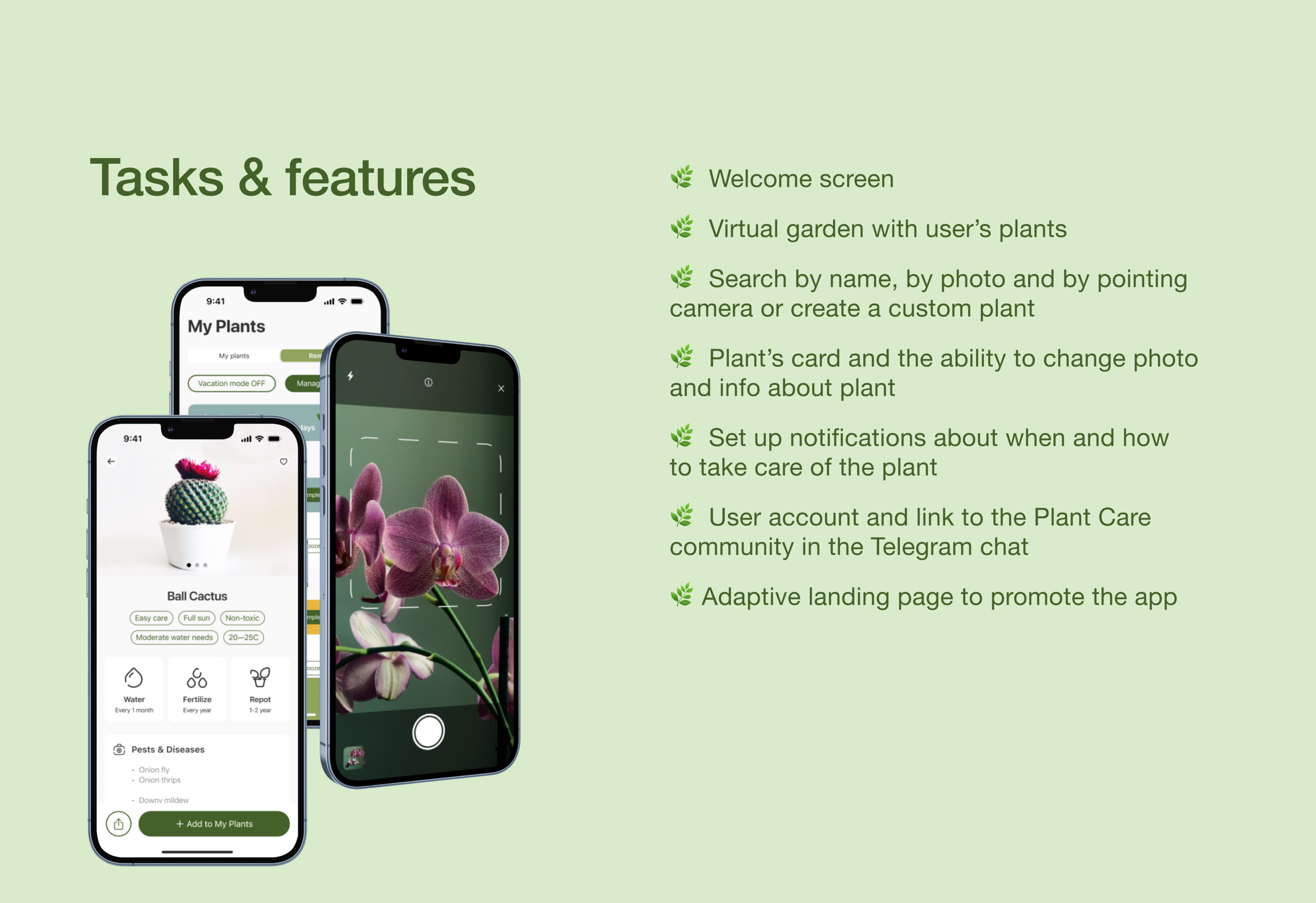 Mobile App | Plant Care — Изображение №4 — Интерфейсы на Dprofile