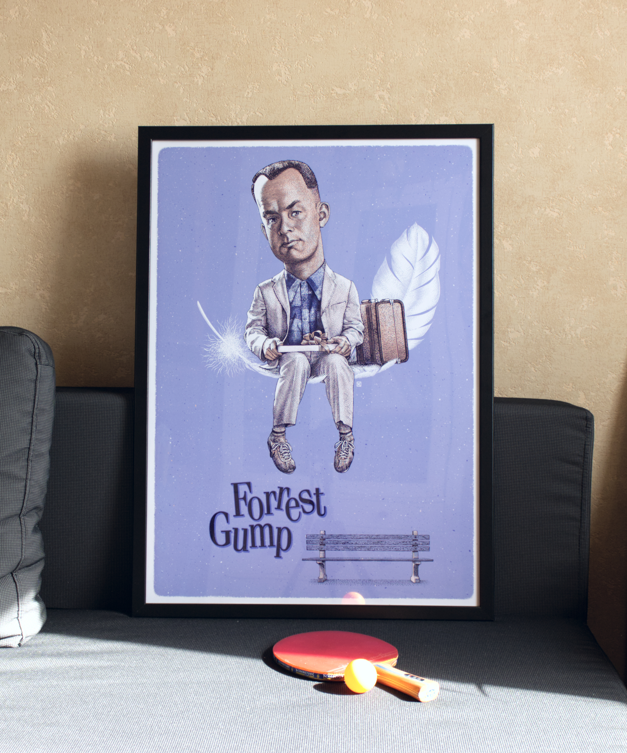 Гравюрный альтернативный постер Forrest Gump — Изображение №7 — Иллюстрация, Графика на Dprofile