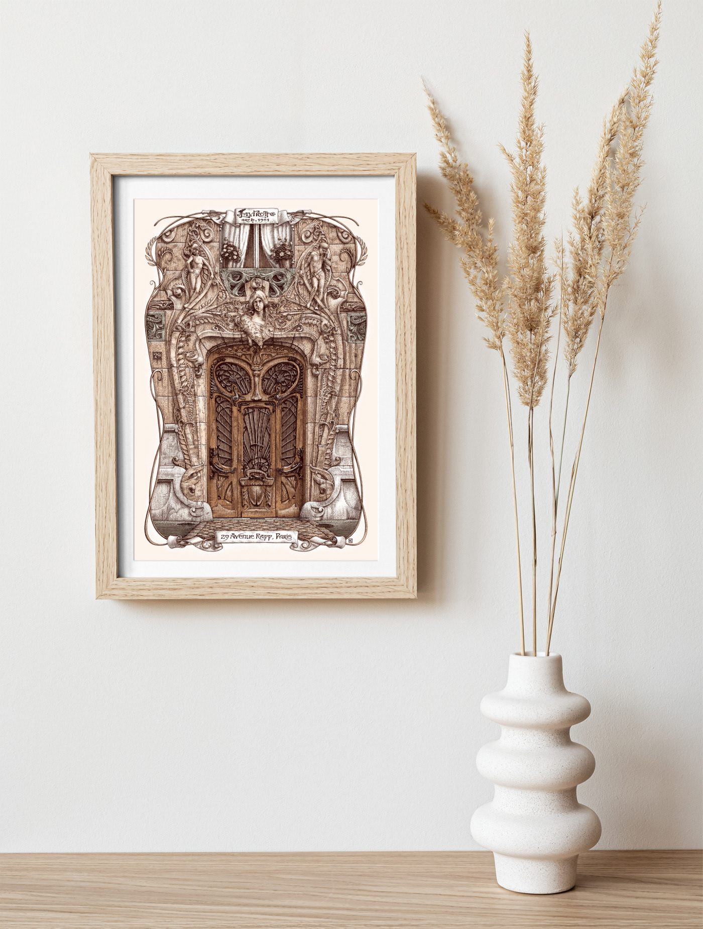 29 AVENUE RAPP, PARIS — Изображение №5 — Иллюстрация, Графика на Dprofile