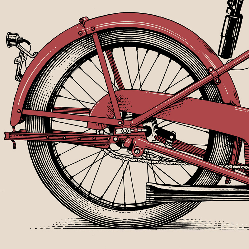 Скретчборд (имитация гравюры) постер Indian — Изображение №3 — Иллюстрация, Графика на Dprofile