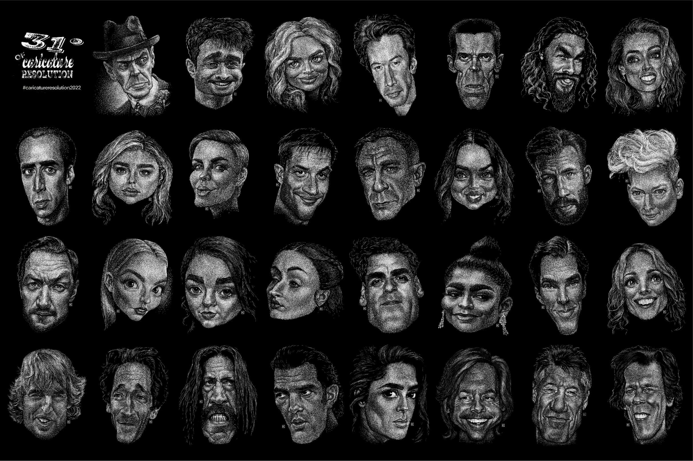 Carcature resolution 2022 — Изображение №1 — Иллюстрация, Графика на Dprofile