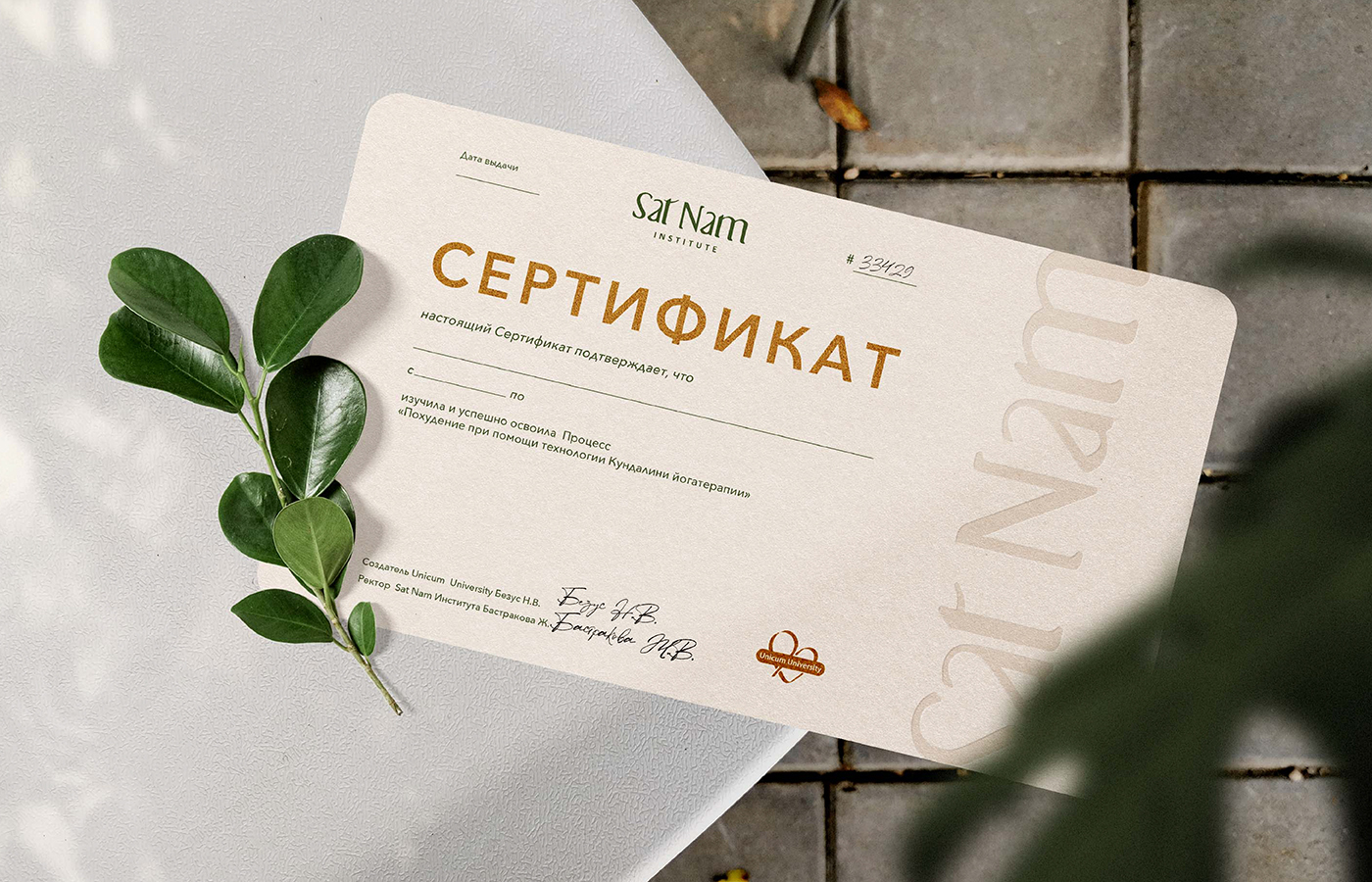 Фирменный стиль для Института йоги СатНам — Изображение №10 — Брендинг на Dprofile