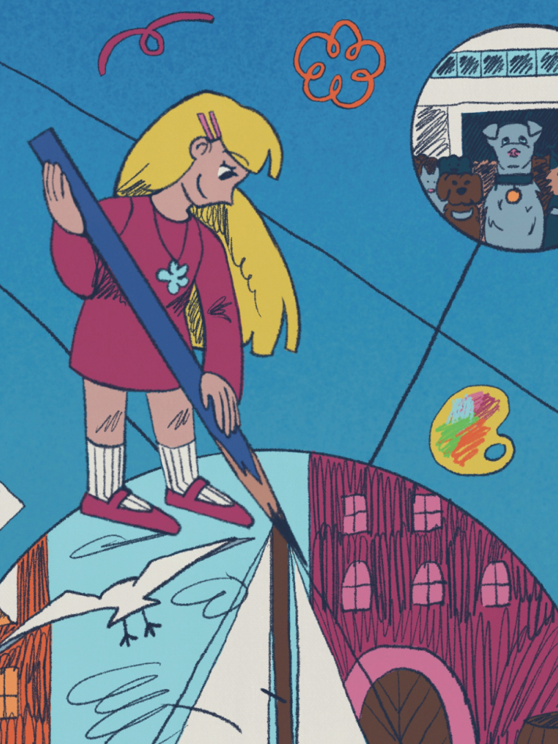 Иллюстрации для Буклета НИУ ВШЭ — Изображение №6 — Иллюстрация, Графика на Dprofile