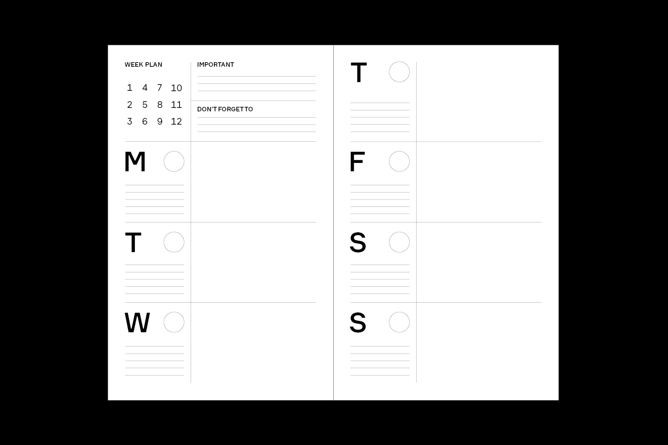 JOTTER: безвременной ежедневник — Изображение №13 — Брендинг, Графика на Dprofile