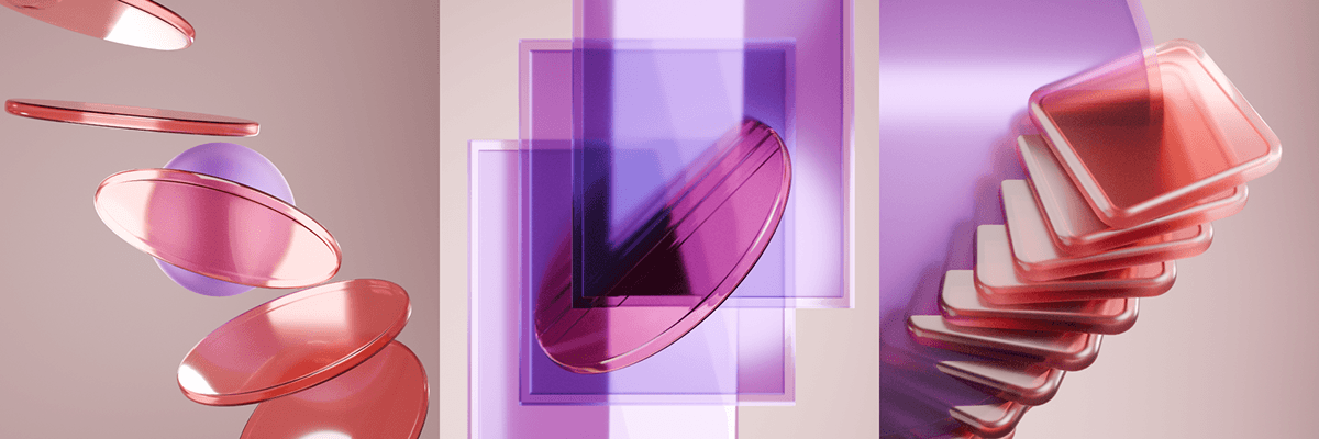3D abstraction aesthetic personal project — Изображение №6 — Иллюстрация, 3D на Dprofile