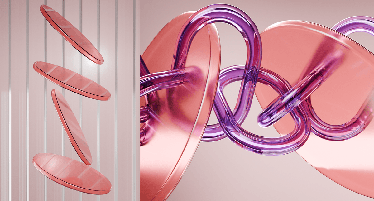 3D abstraction aesthetic personal project — Изображение №5 — Иллюстрация, 3D на Dprofile