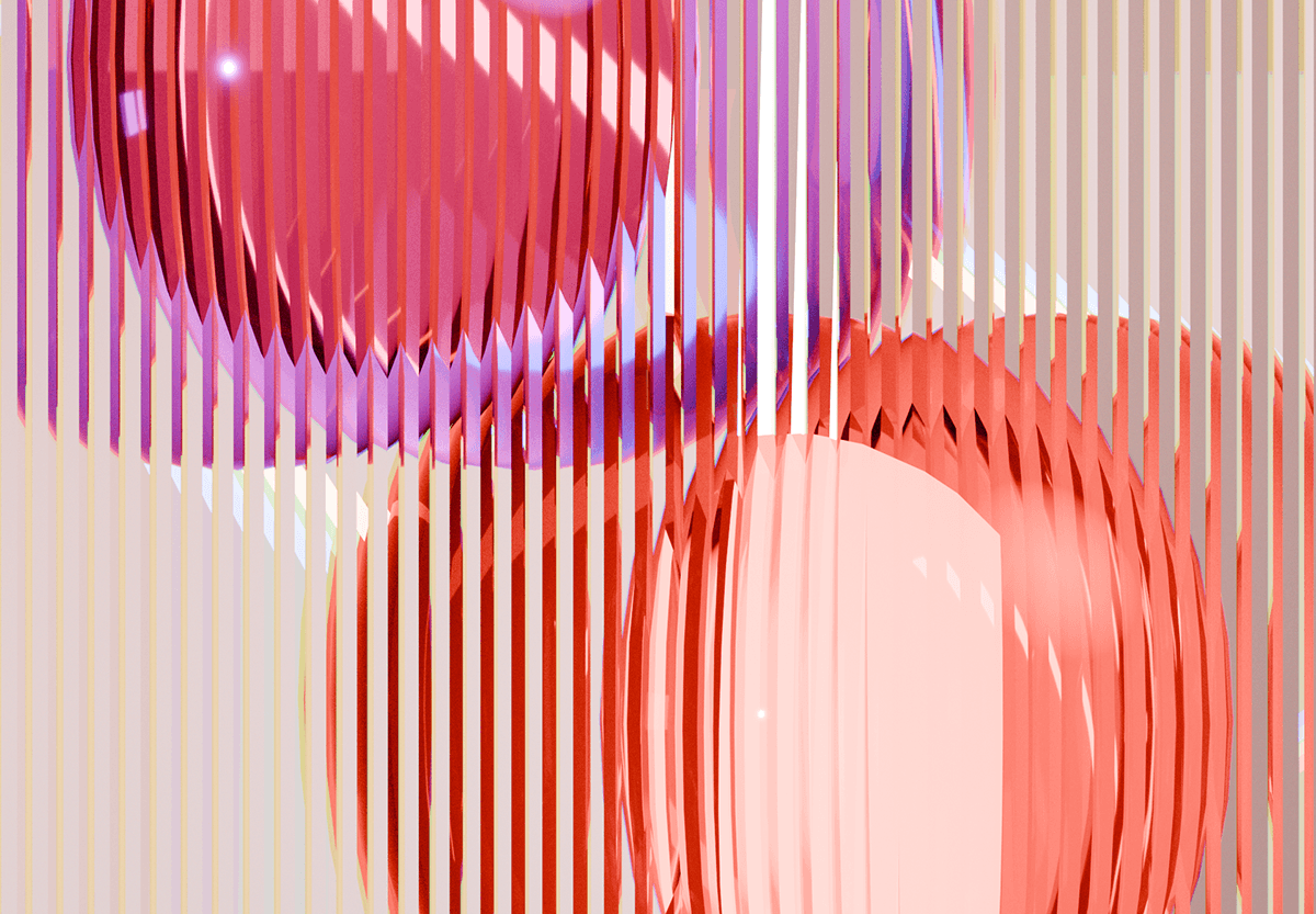 3D abstraction aesthetic personal project — Изображение №1 — Иллюстрация, 3D на Dprofile