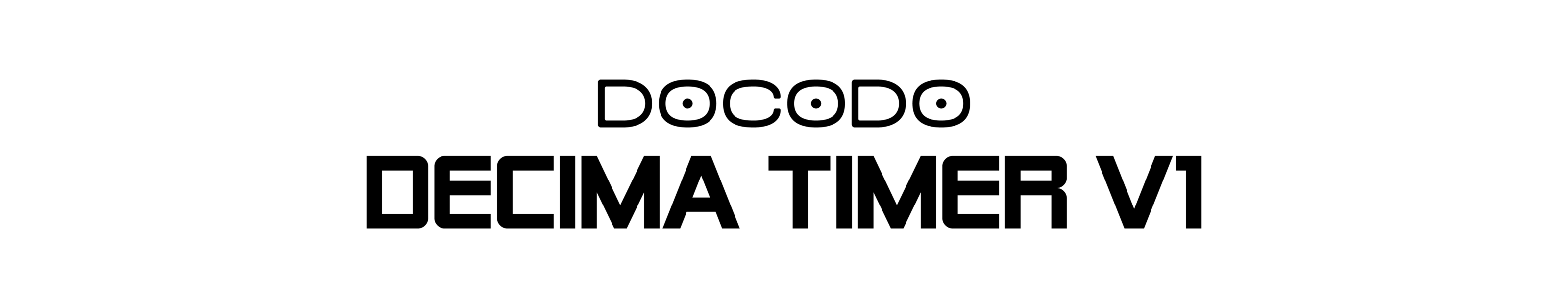Decima Timer v1 - Docodo — Изображение №2 — 3D на Dprofile