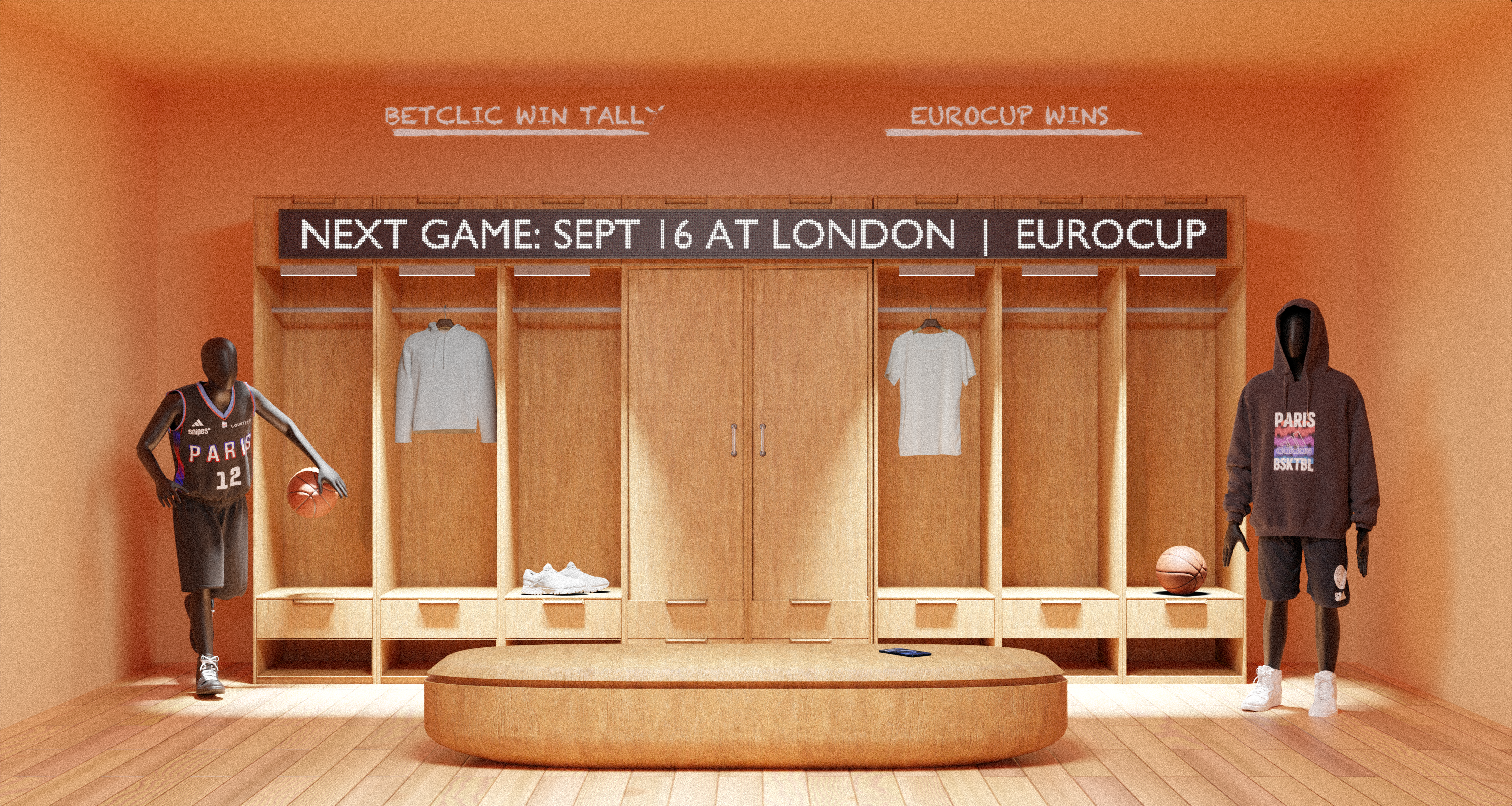 Paris Basketball Project — Изображение №6 — Иллюстрация, 3D на Dprofile