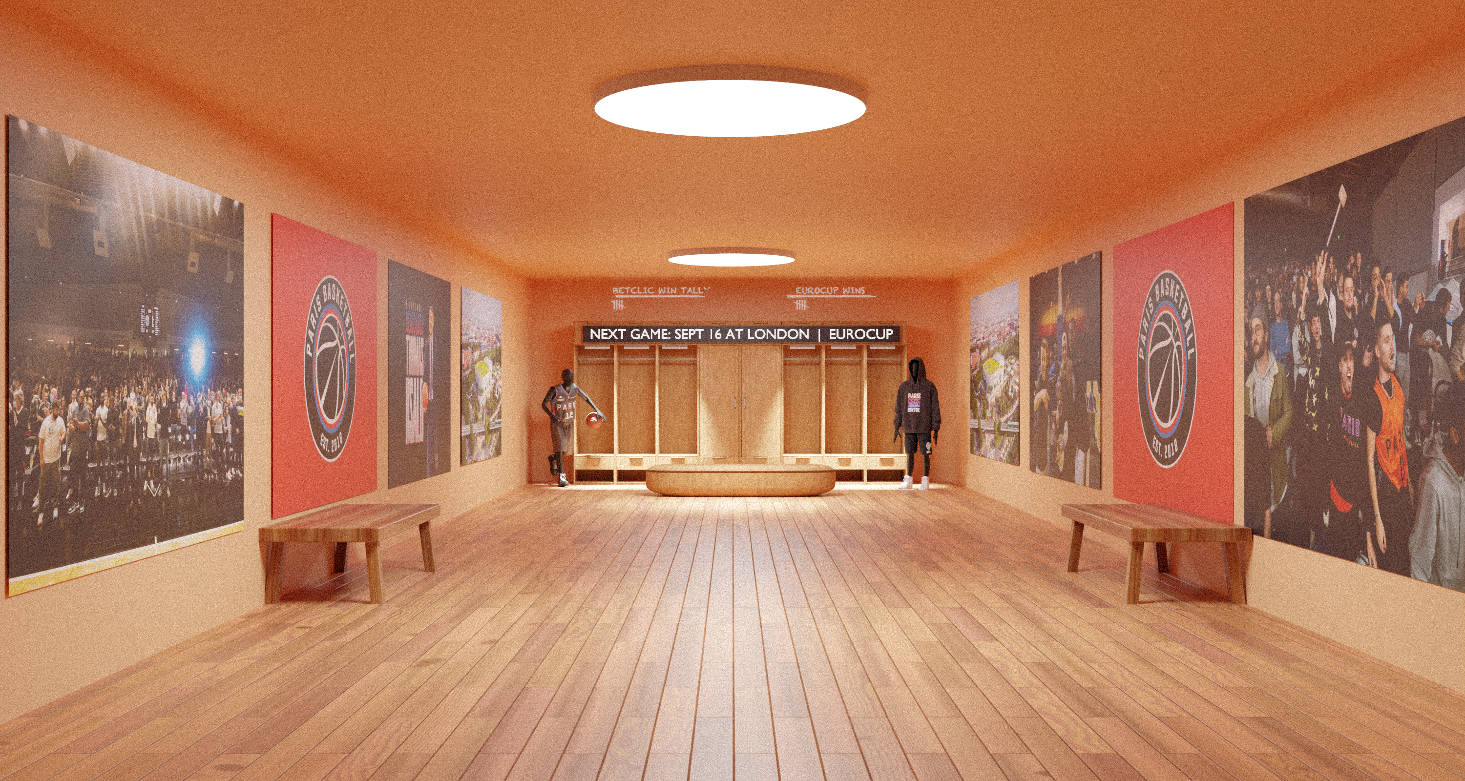 Paris Basketball Project — Изображение №2 — Иллюстрация, 3D на Dprofile