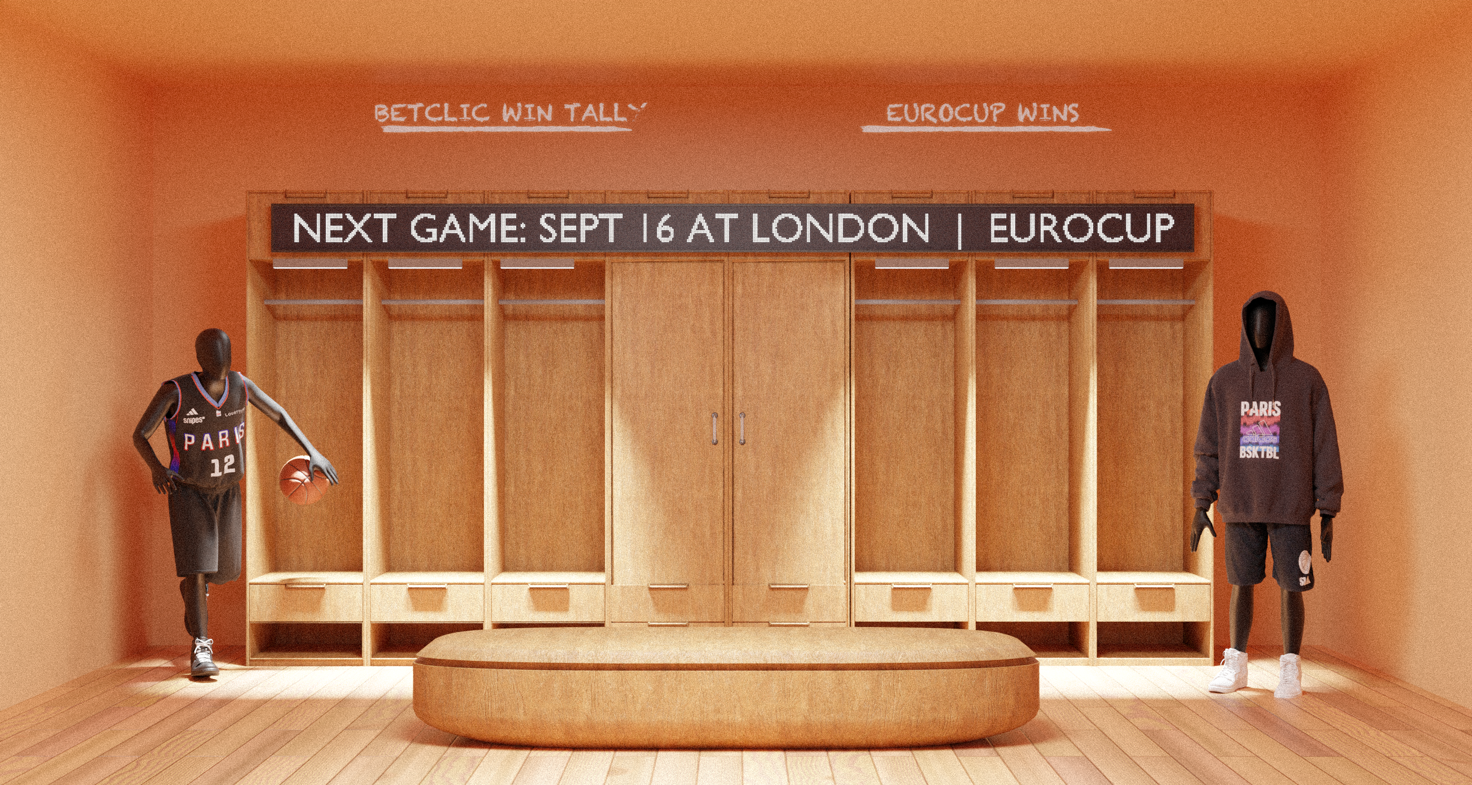 Paris Basketball Project — Изображение №3 — Иллюстрация, 3D на Dprofile