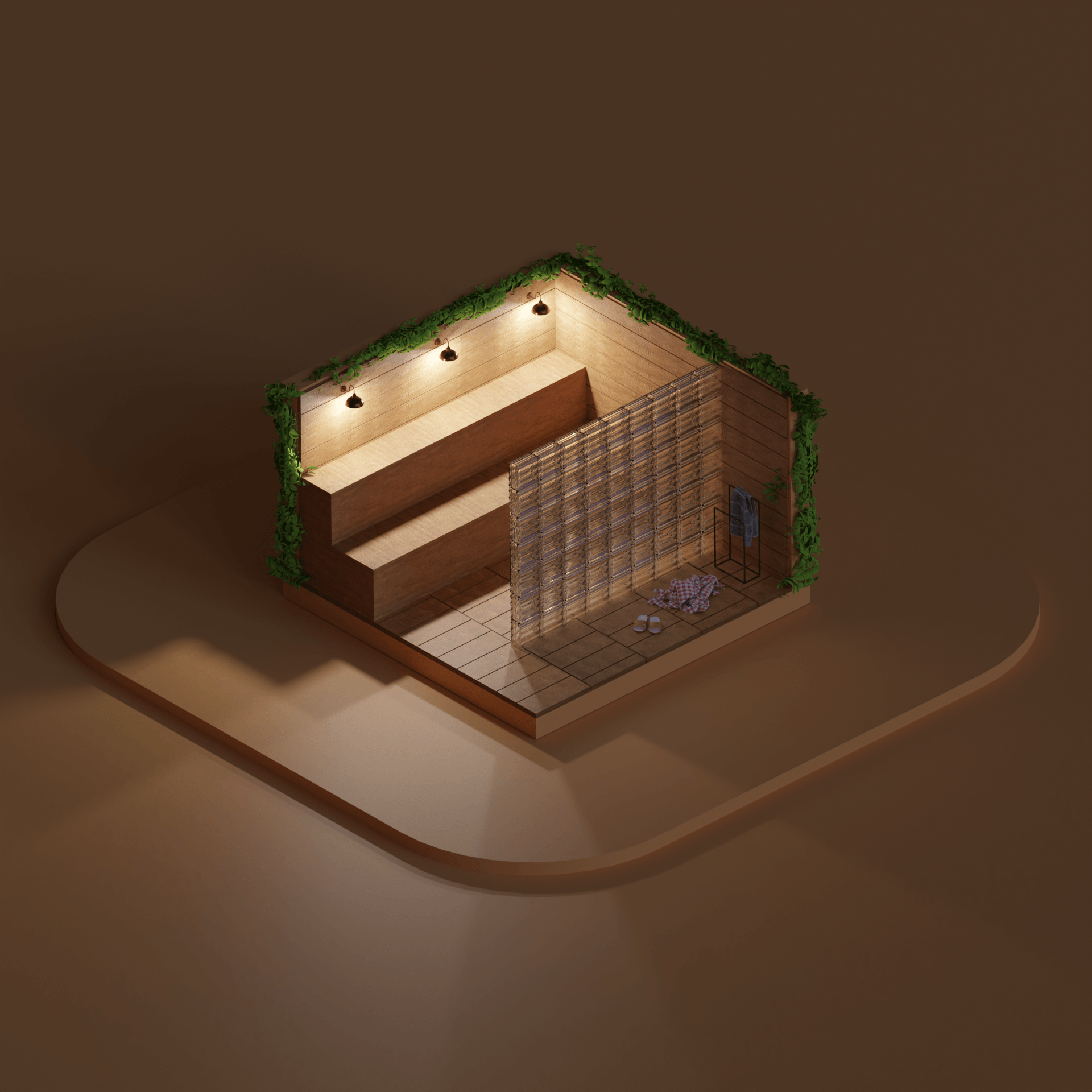 Cozy rooms animation — Изображение №3 — 3D, Анимация на Dprofile