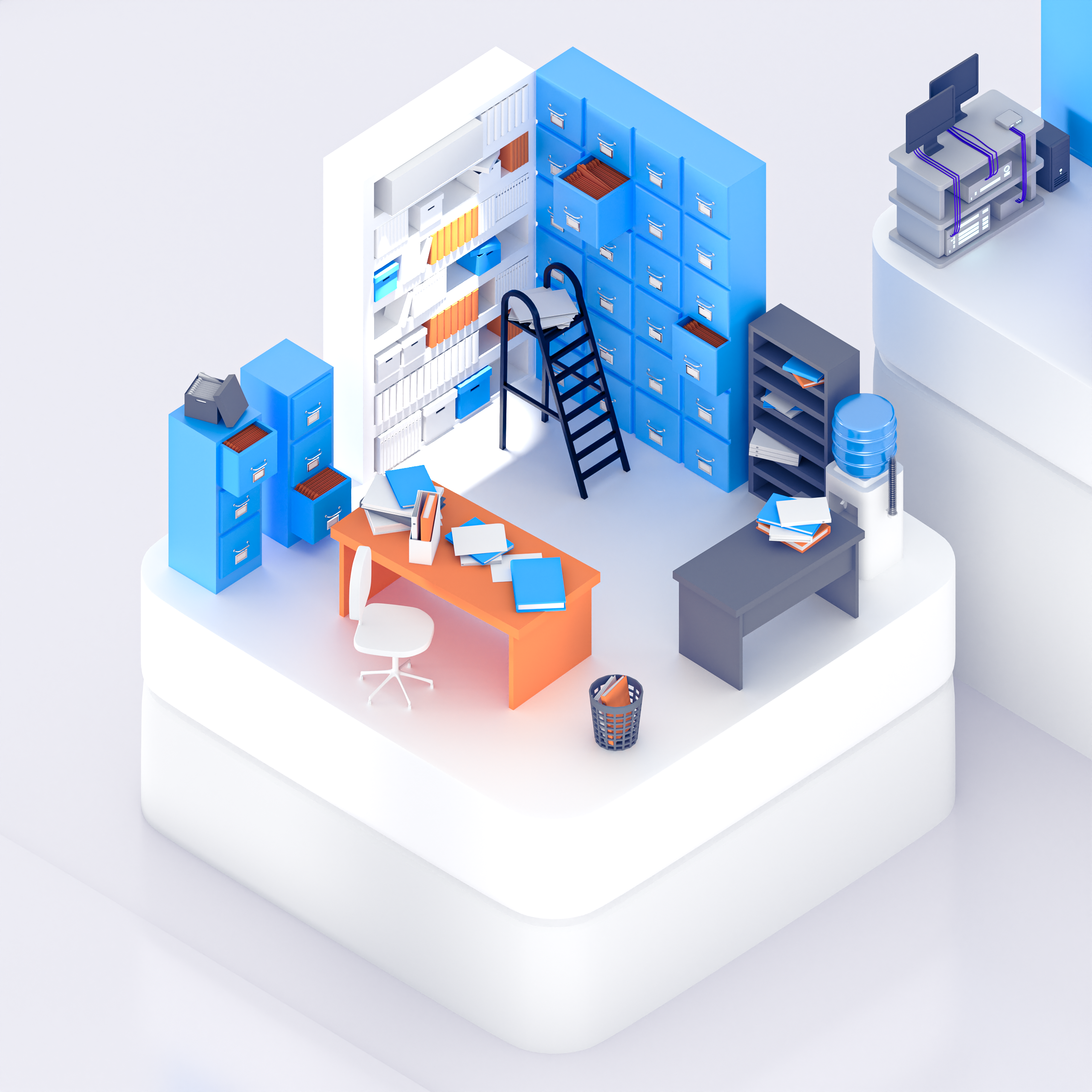 Gazprom 3D Illustrations — Изображение №4 — Иллюстрация, 3D на Dprofile