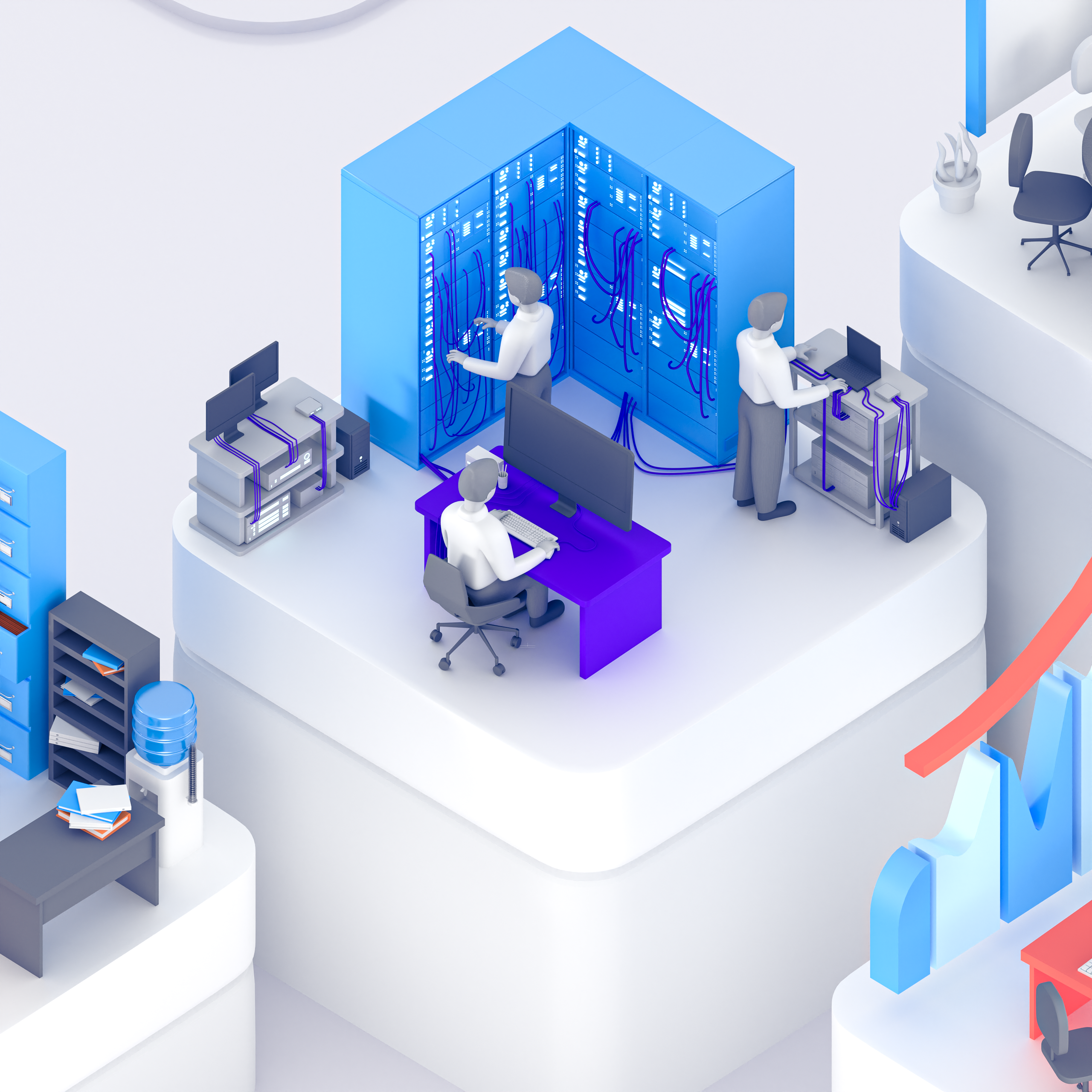 Gazprom 3D Illustrations — Изображение №5 — Иллюстрация, 3D на Dprofile
