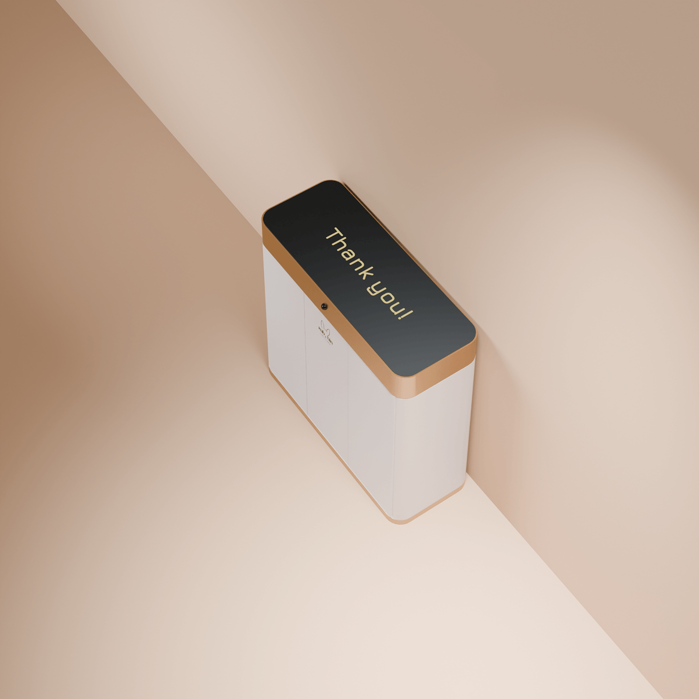 Rubbin - smart bin concept design — Изображение №21 — 3D на Dprofile