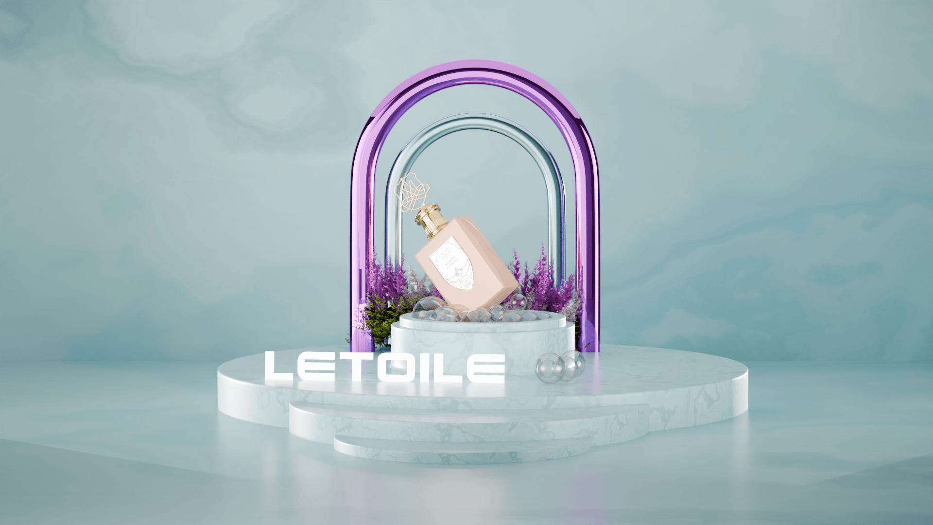 Graphic works for Letoile store design — Изображение №4 — 3D на Dprofile