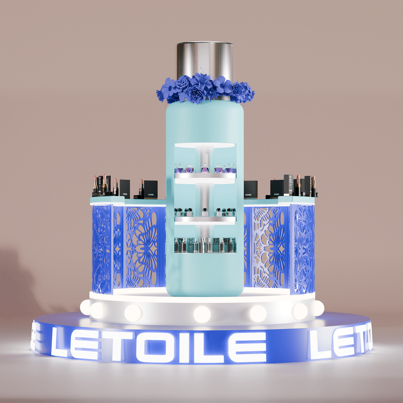Graphic works for Letoile store design — Изображение №8 — 3D на Dprofile