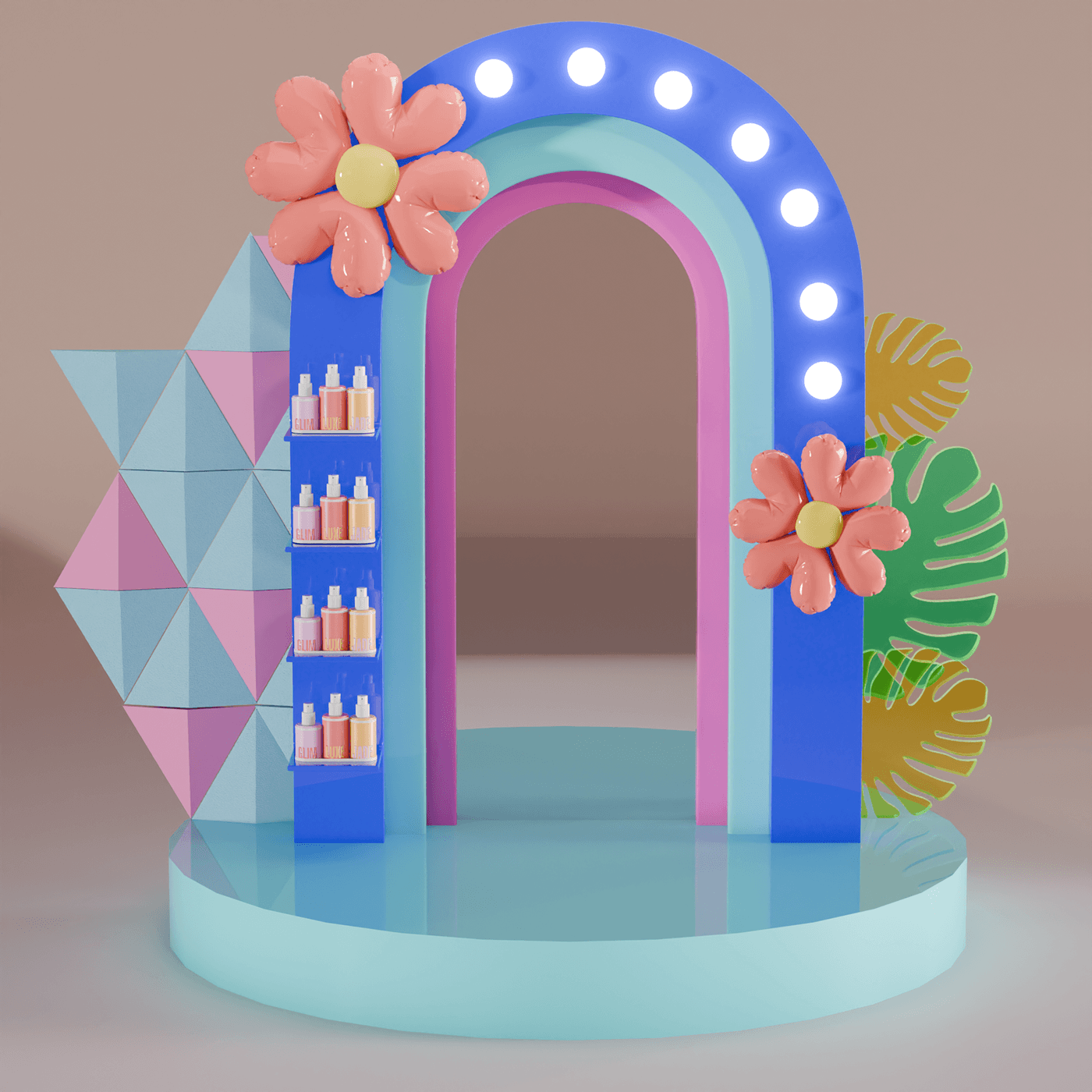 Graphic works for Letoile store design — Изображение №11 — 3D на Dprofile
