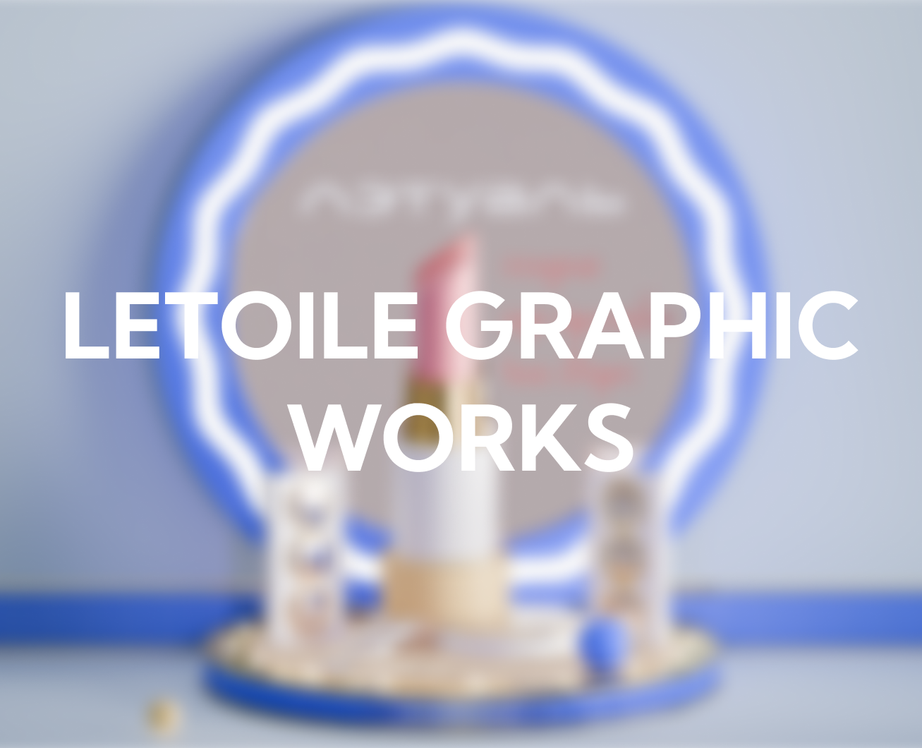Graphic works for Letoile store design — 3D на Dprofile