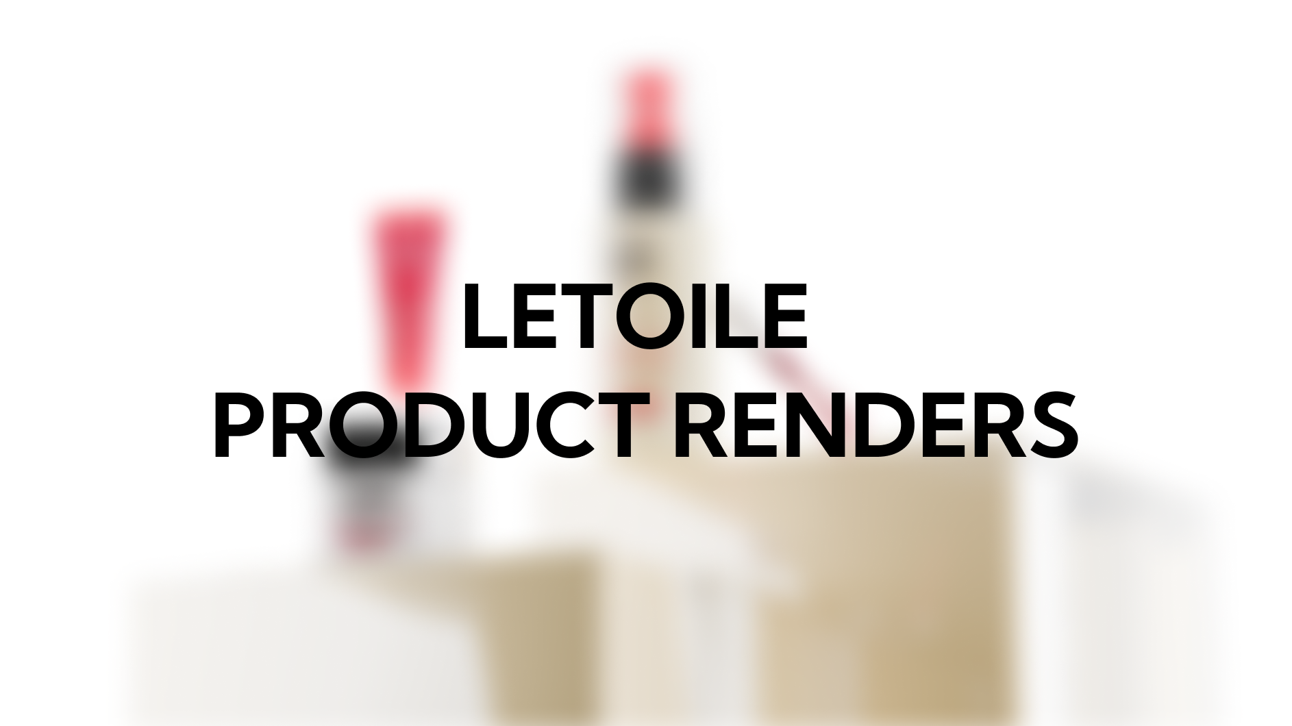 LETOILE Product renders 3D — Изображение №1 — 3D на Dprofile