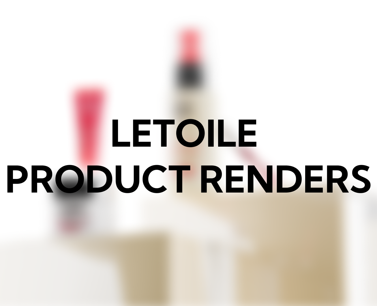LETOILE Product renders 3D — 3D на Dprofile