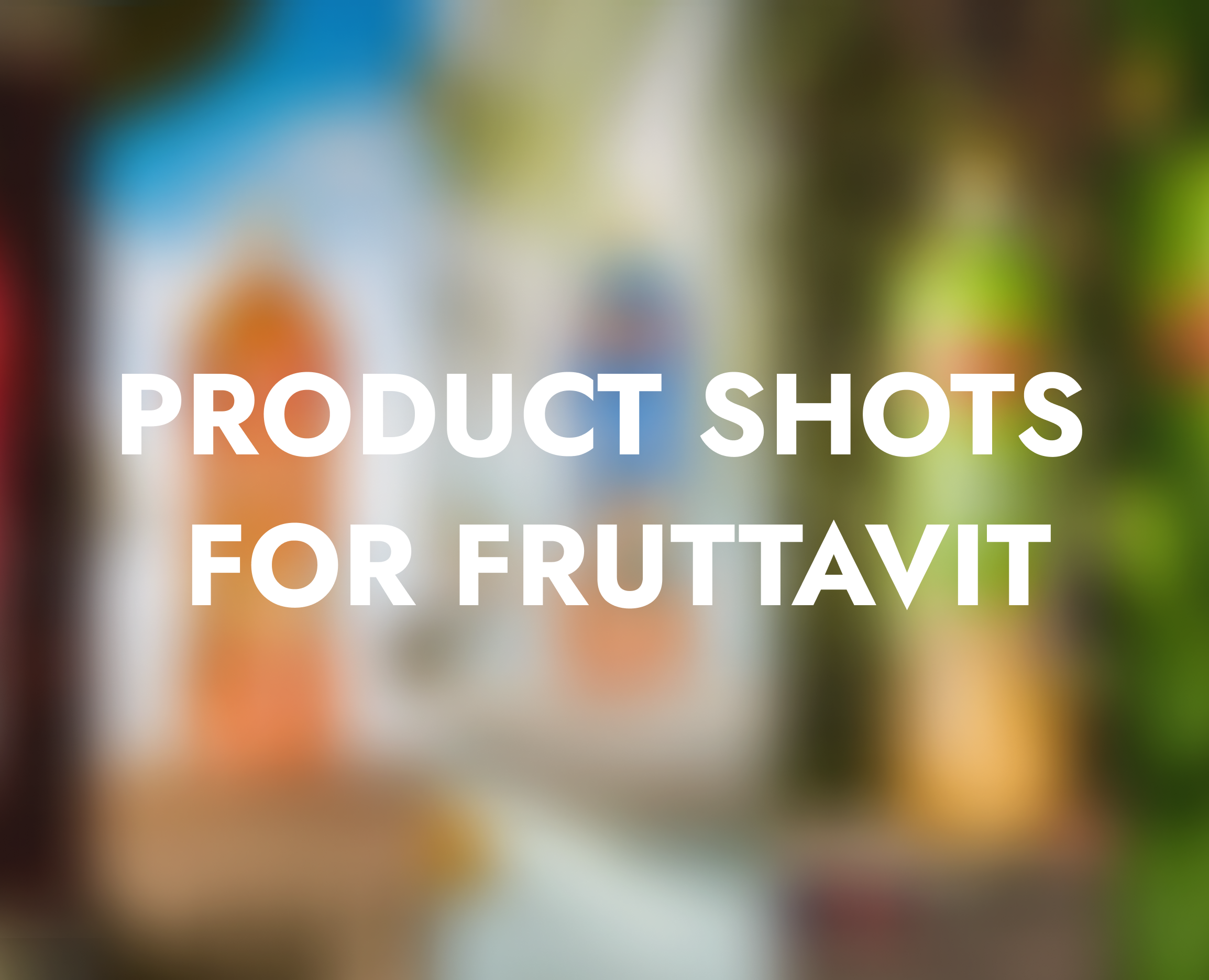 3D PRODUCT SHOTS FOR FRUTTAVIT — 3D на Dprofile