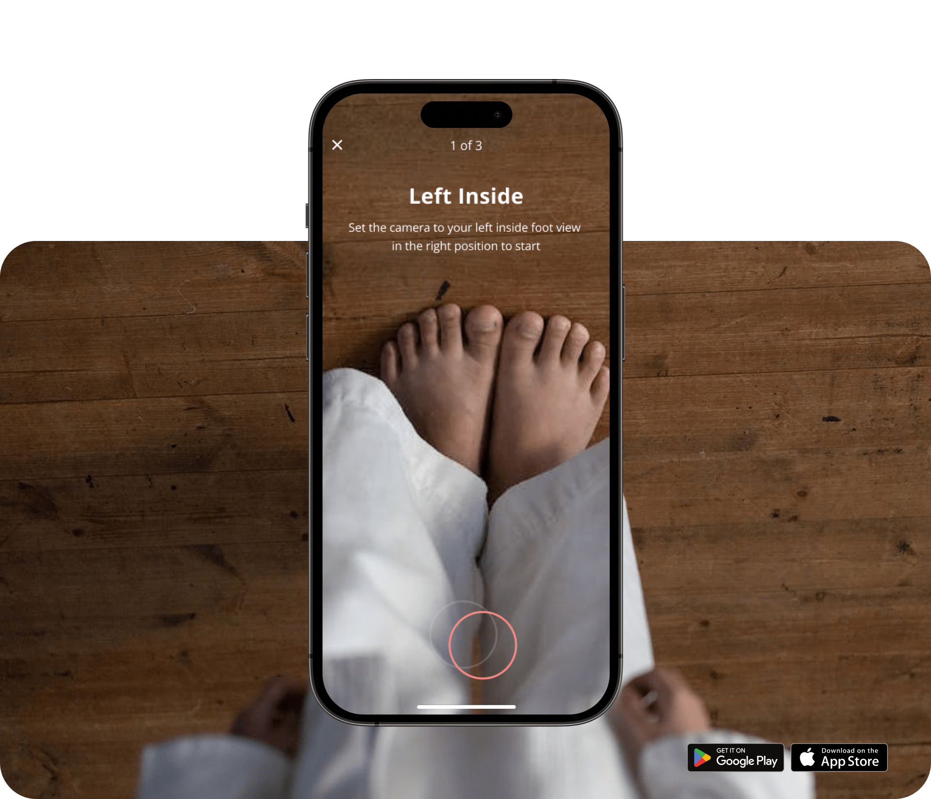 AI Fashion Feet measurements AI App (UI/UX) redesign — Изображение №1 — Интерфейсы на Dprofile