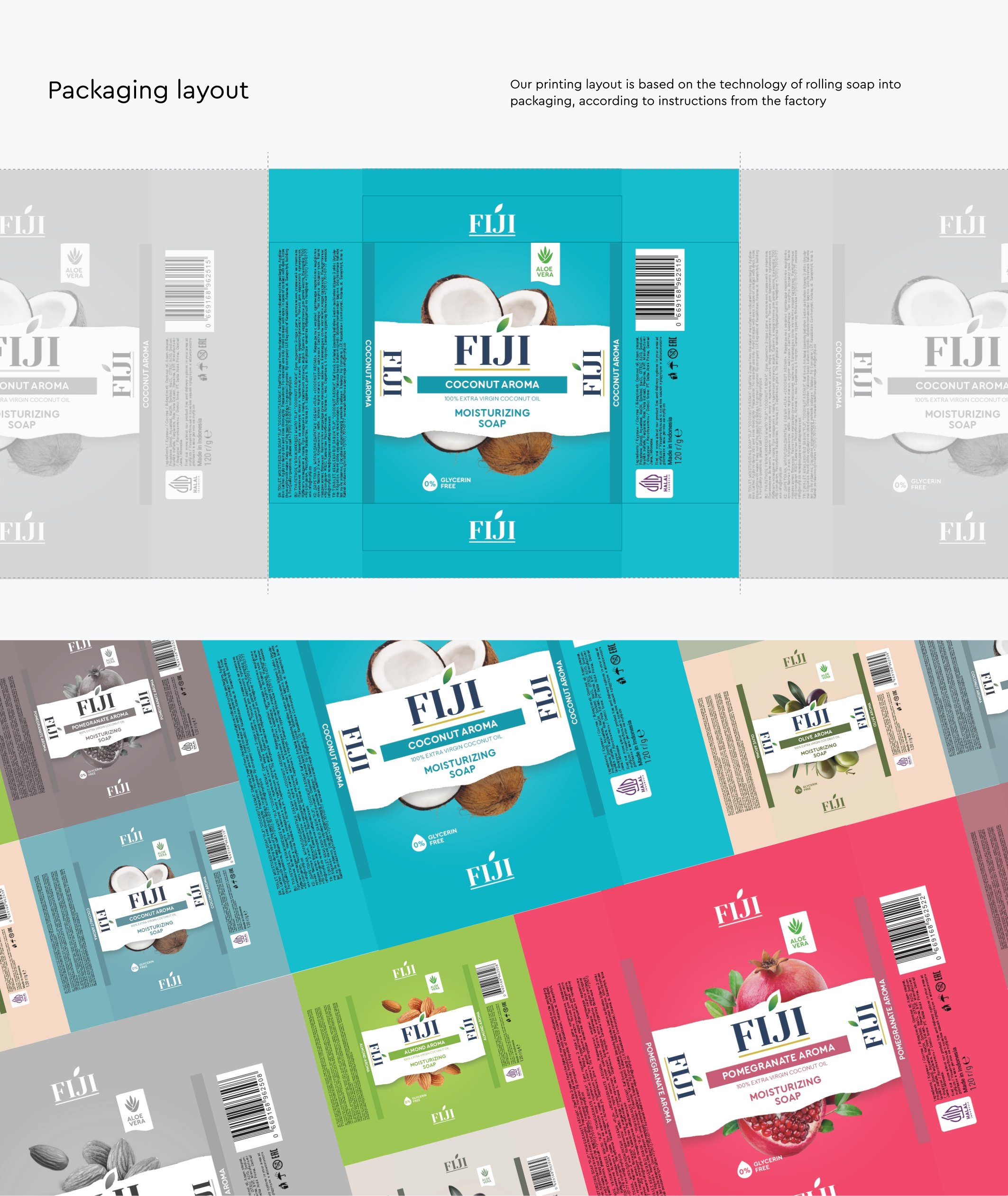 FIJI™ - Branding & Packaging of Tropical Fruit Doap — Изображение №8 — Интерфейсы, Брендинг на Dprofile
