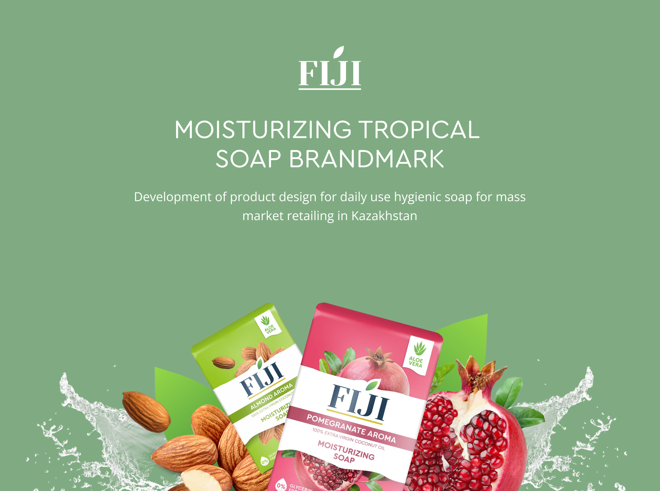 FIJI™ - Branding & Packaging of Tropical Fruit Doap — Изображение №1 — Интерфейсы, Брендинг на Dprofile