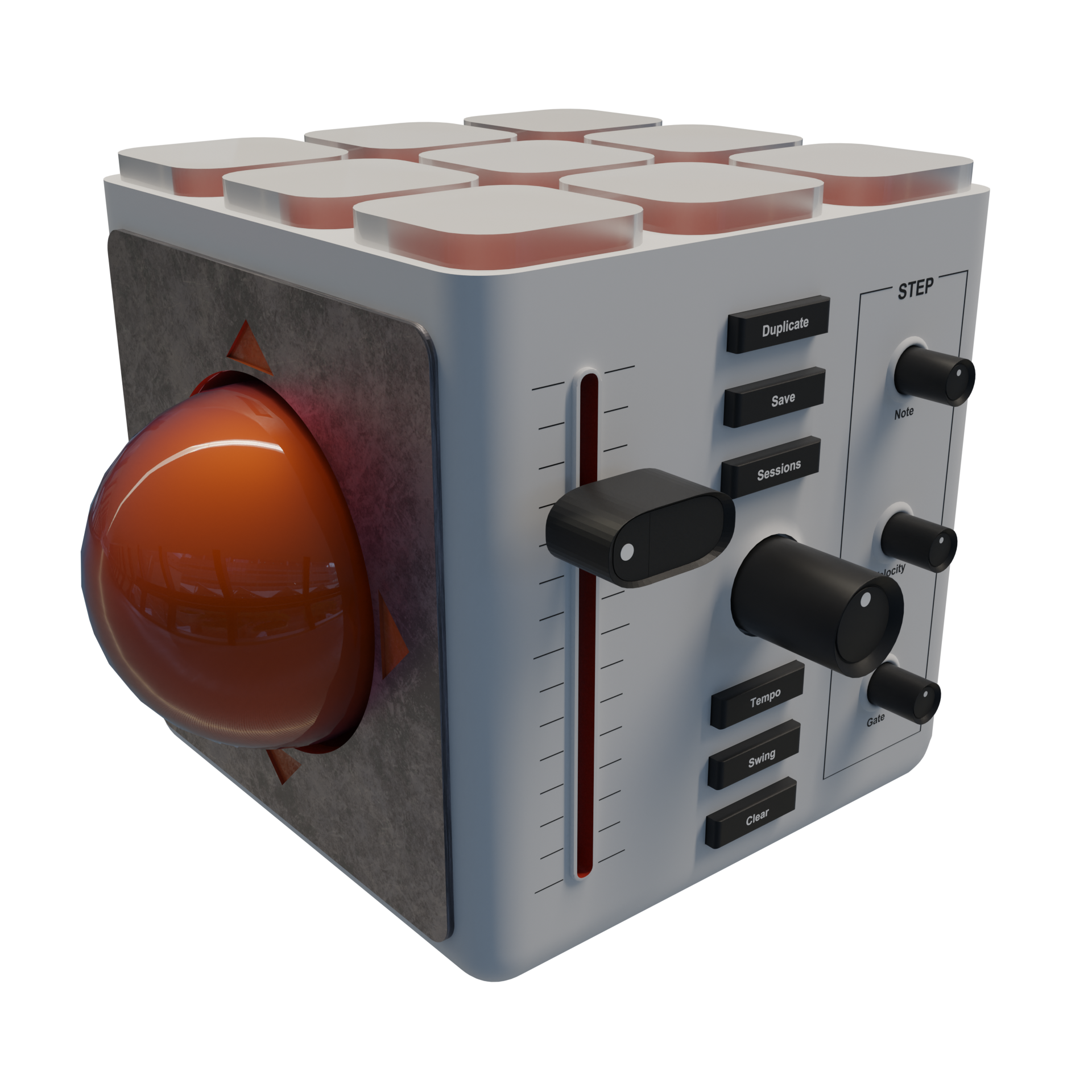 drum machine — Изображение №1 — Графика, 3D на Dprofile