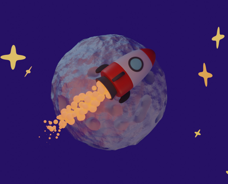 Rocket — 3D, Анимация на Dprofile
