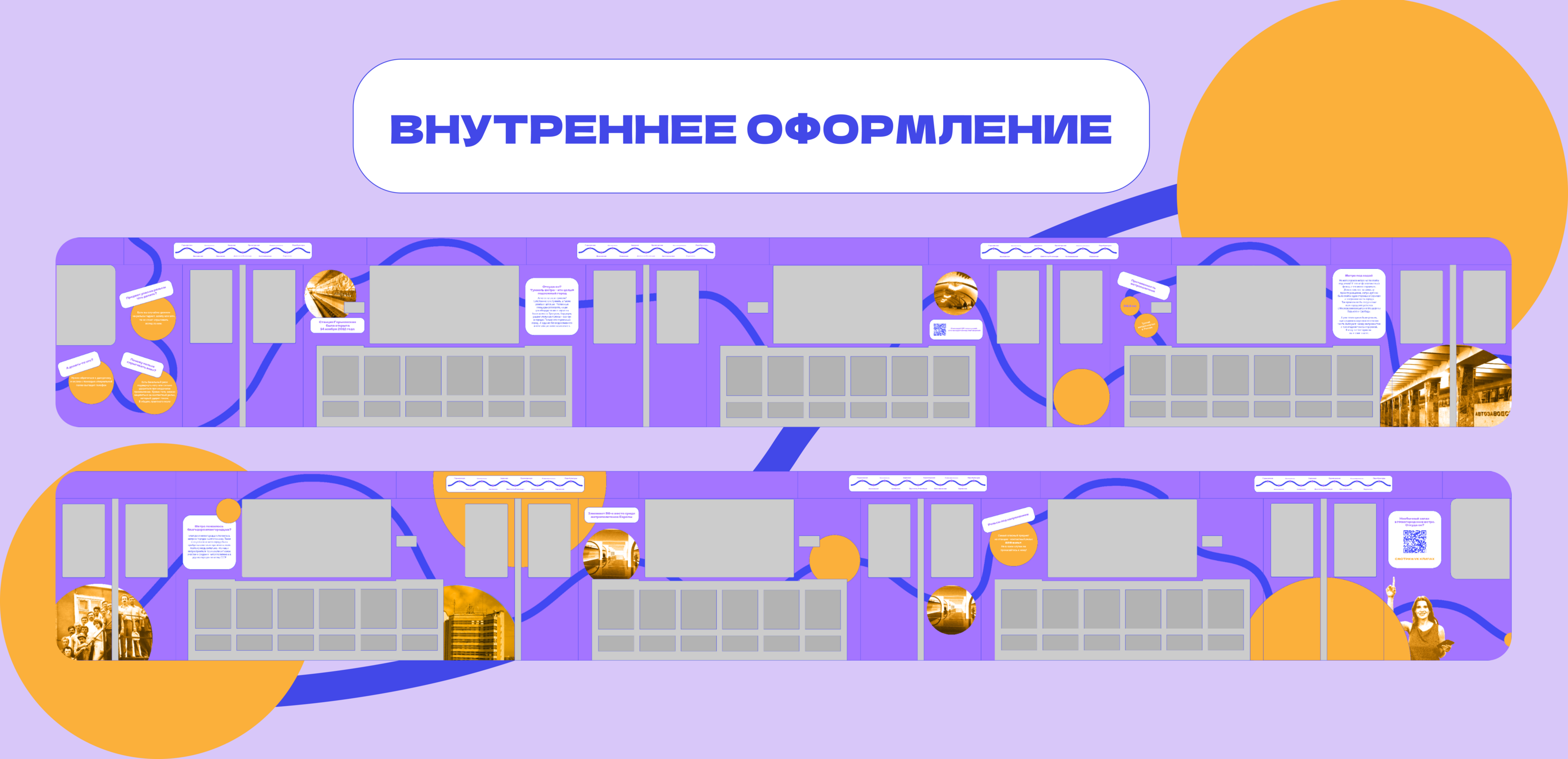 Оформление вагона метро. «Дизайн-трейн» — Изображение №5 — Брендинг, Графика на Dprofile