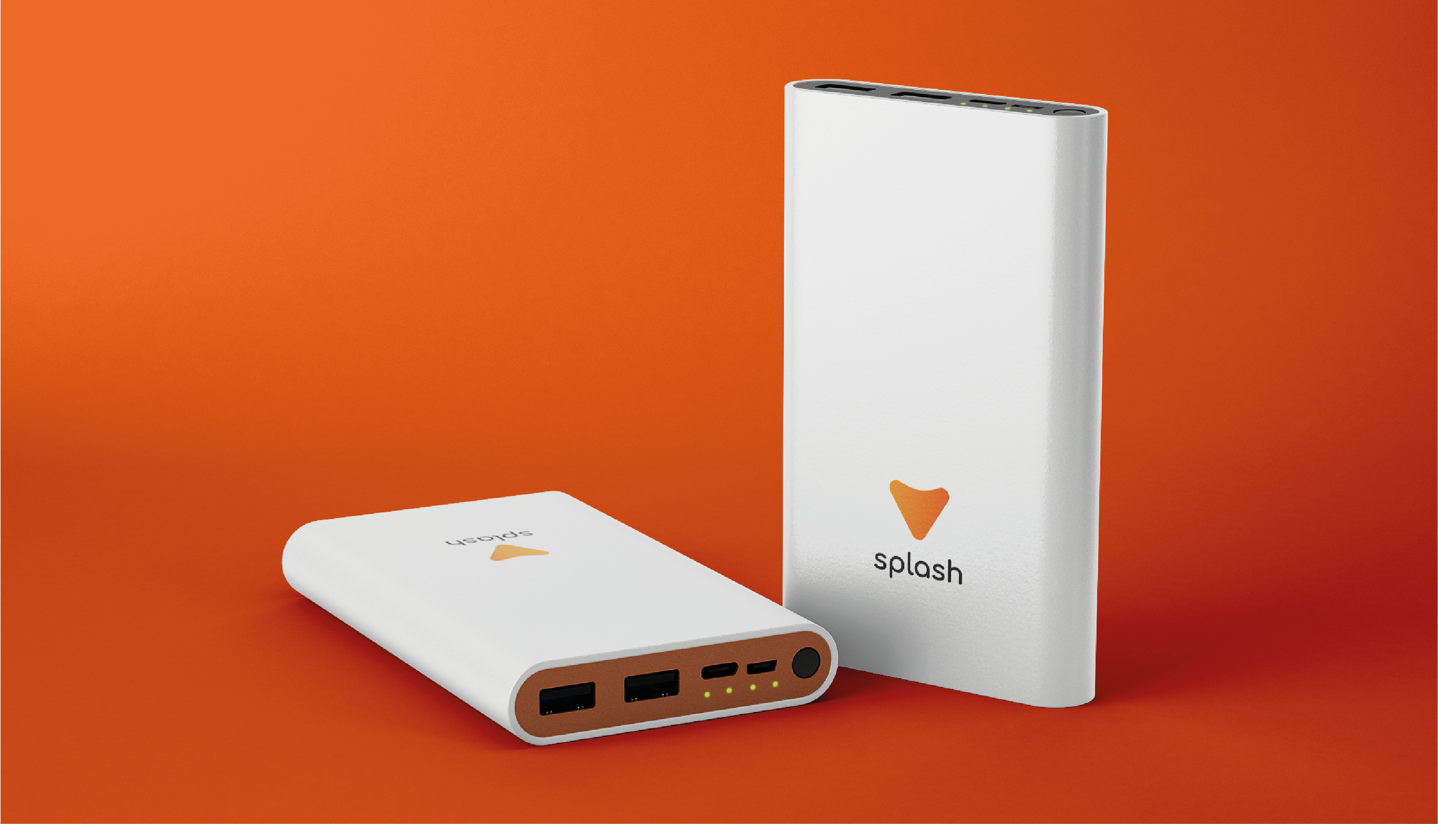 SPLASH (power bank sharing) branding identity — Изображение №6 — Брендинг, Графика на Dprofile