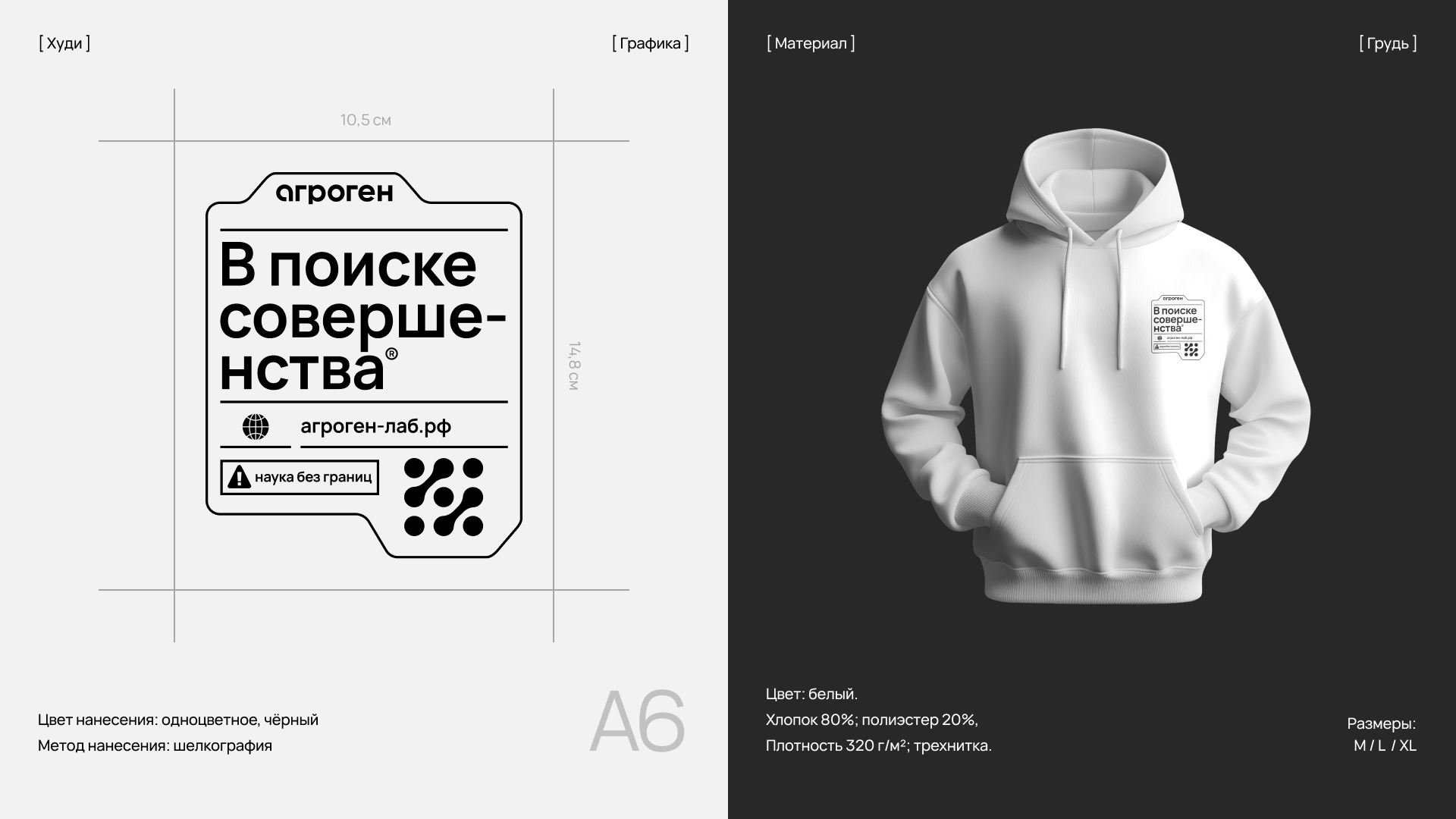 Мерч для ПИШ «Агроген» — Изображение №4 — Брендинг, Графика на Dprofile