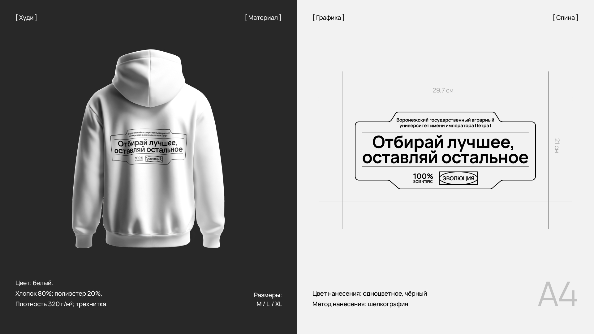 Мерч для ПИШ «Агроген» — Изображение №6 — Брендинг, Графика на Dprofile