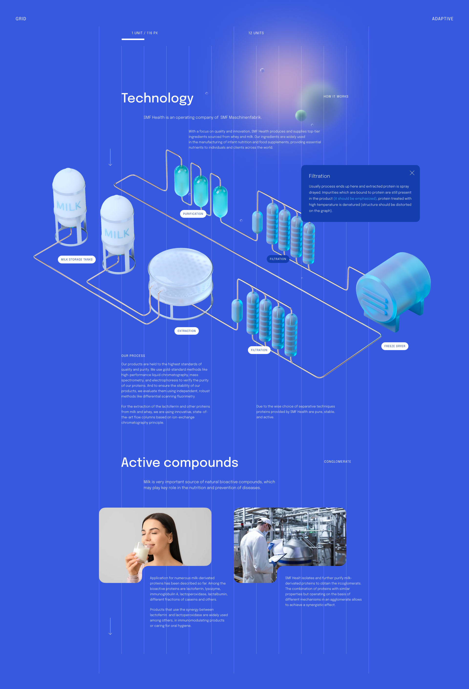 SMF Health | Landing page — Изображение №3 — Интерфейсы, Иллюстрация на Dprofile