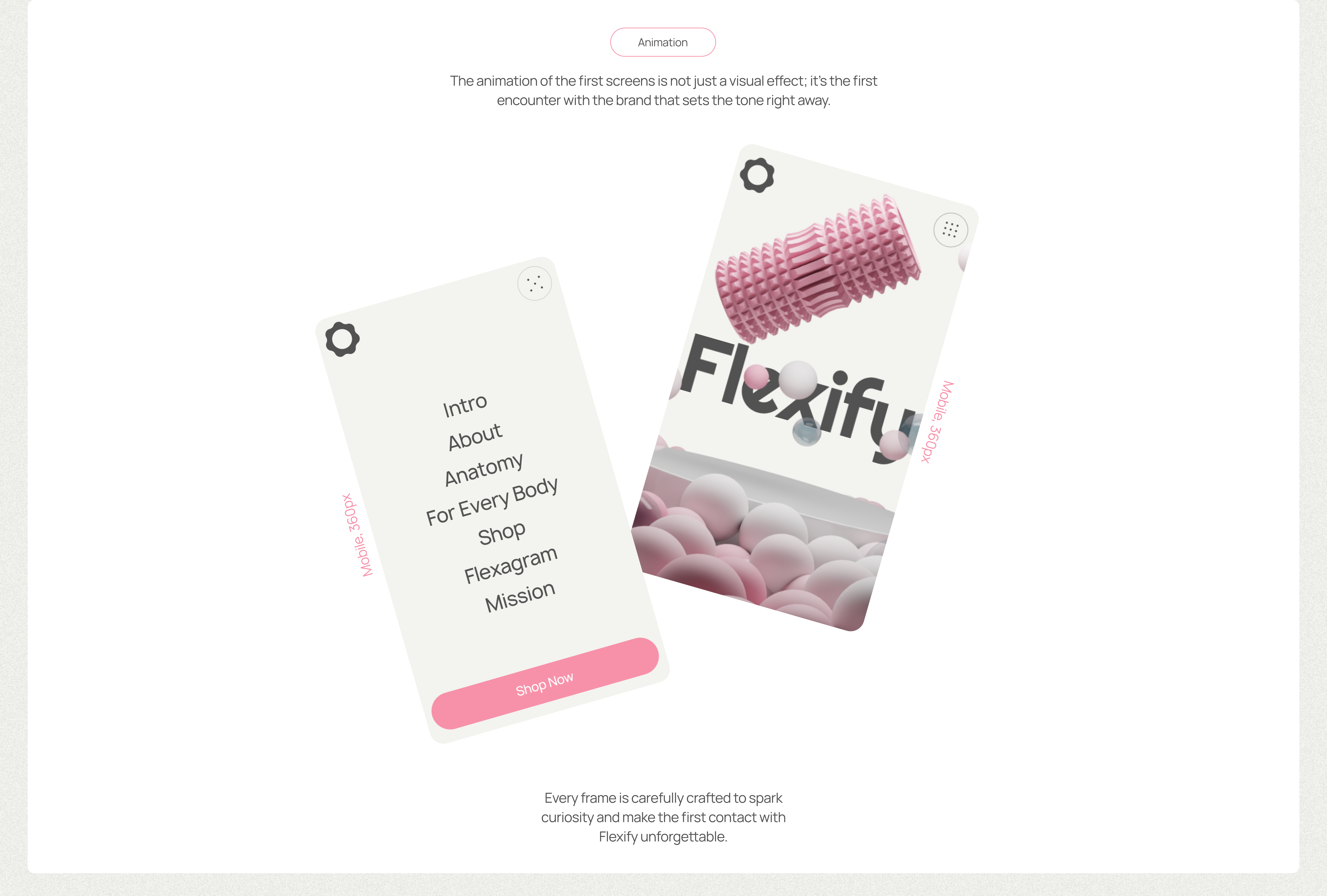 Flexify — Изображение №4 — Интерфейсы, Анимация на Dprofile