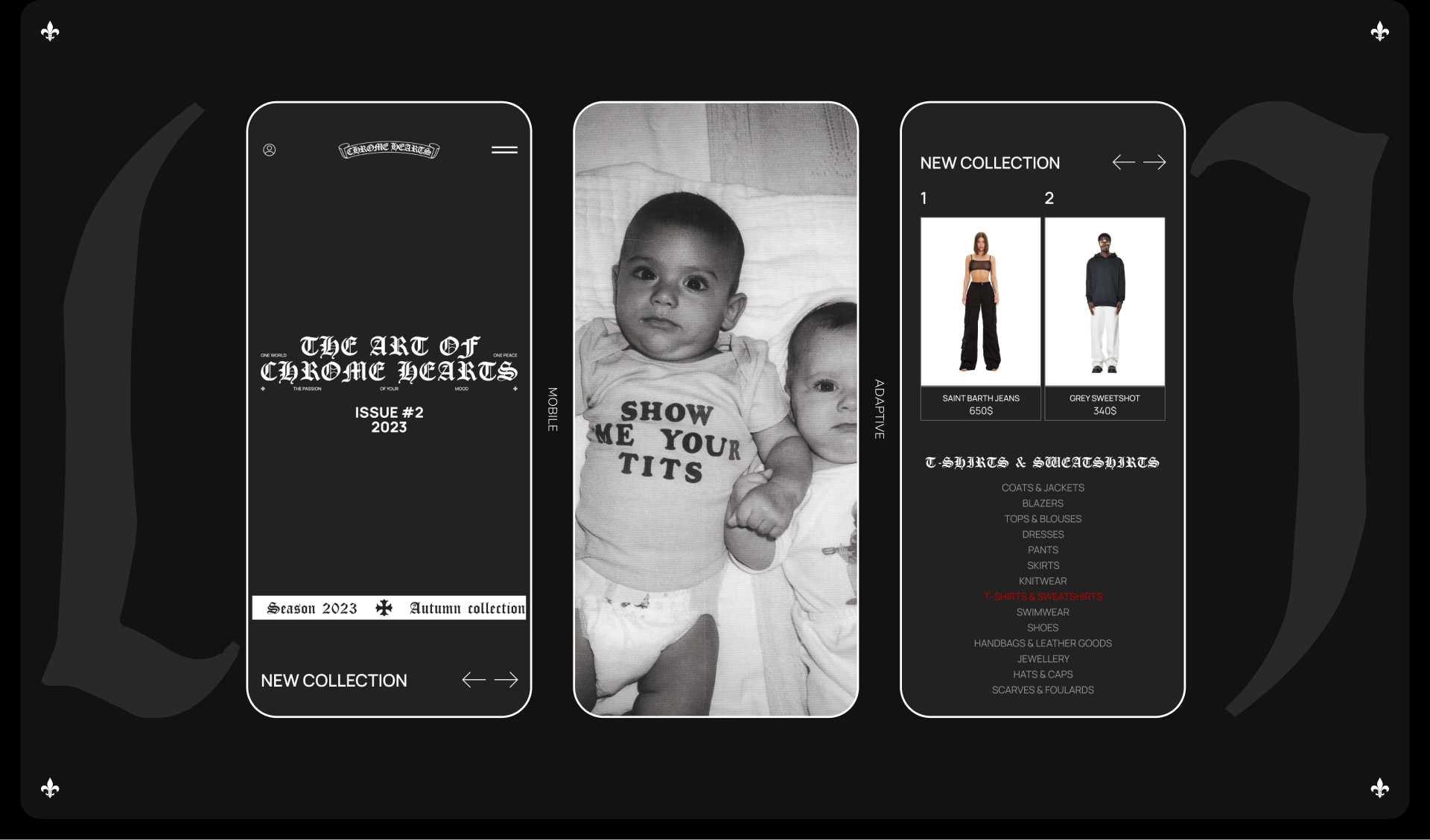CHROME HEARTS — Изображение №5 — Интерфейсы на Dprofile