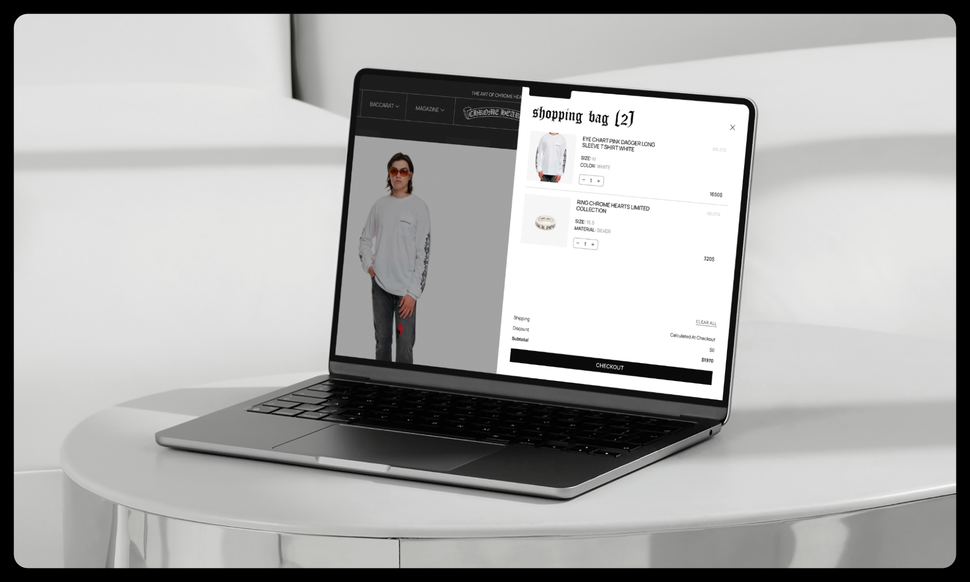 CHROME HEARTS — Изображение №9 — Интерфейсы на Dprofile
