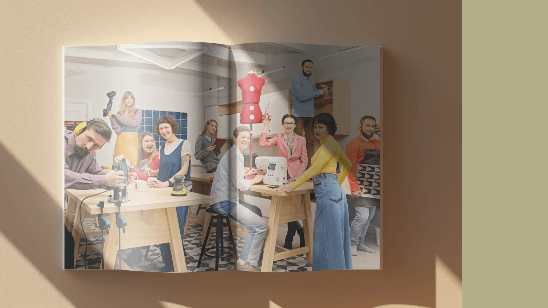 Общественные мастерские «Ангар» — Изображение №15 — Брендинг, Иллюстрация на Dprofile