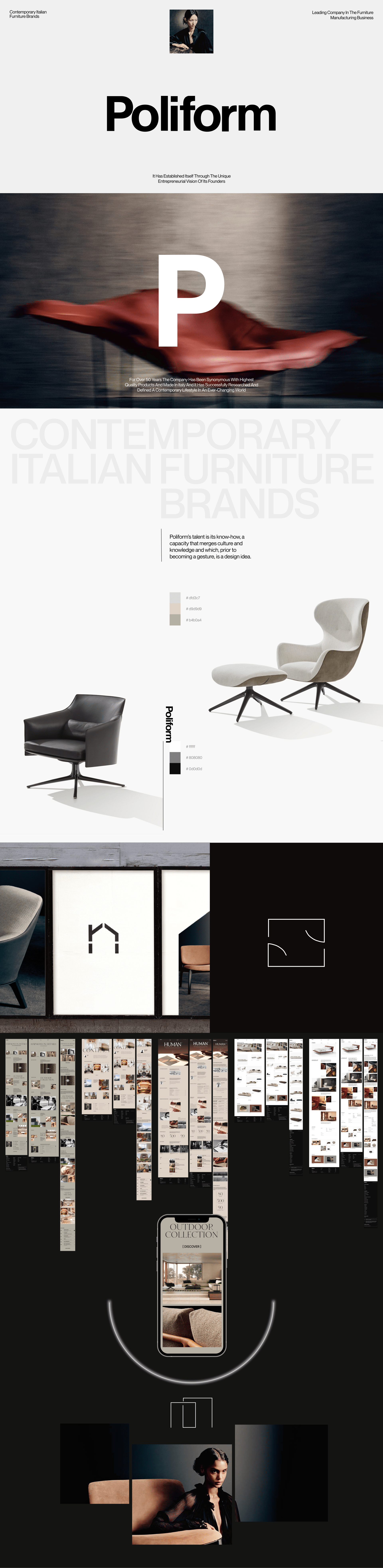 Poliform Corporate Website Redesign — Изображение №1 — Интерфейсы на Dprofile
